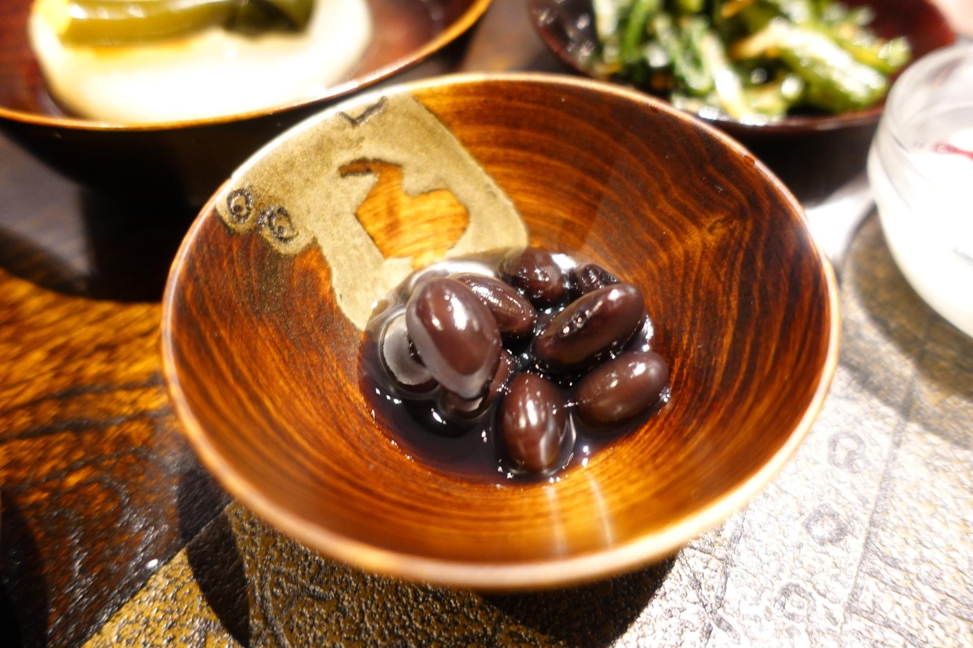 「おくのくら」日替わりランチ ワンプレートランチ 小豆煮