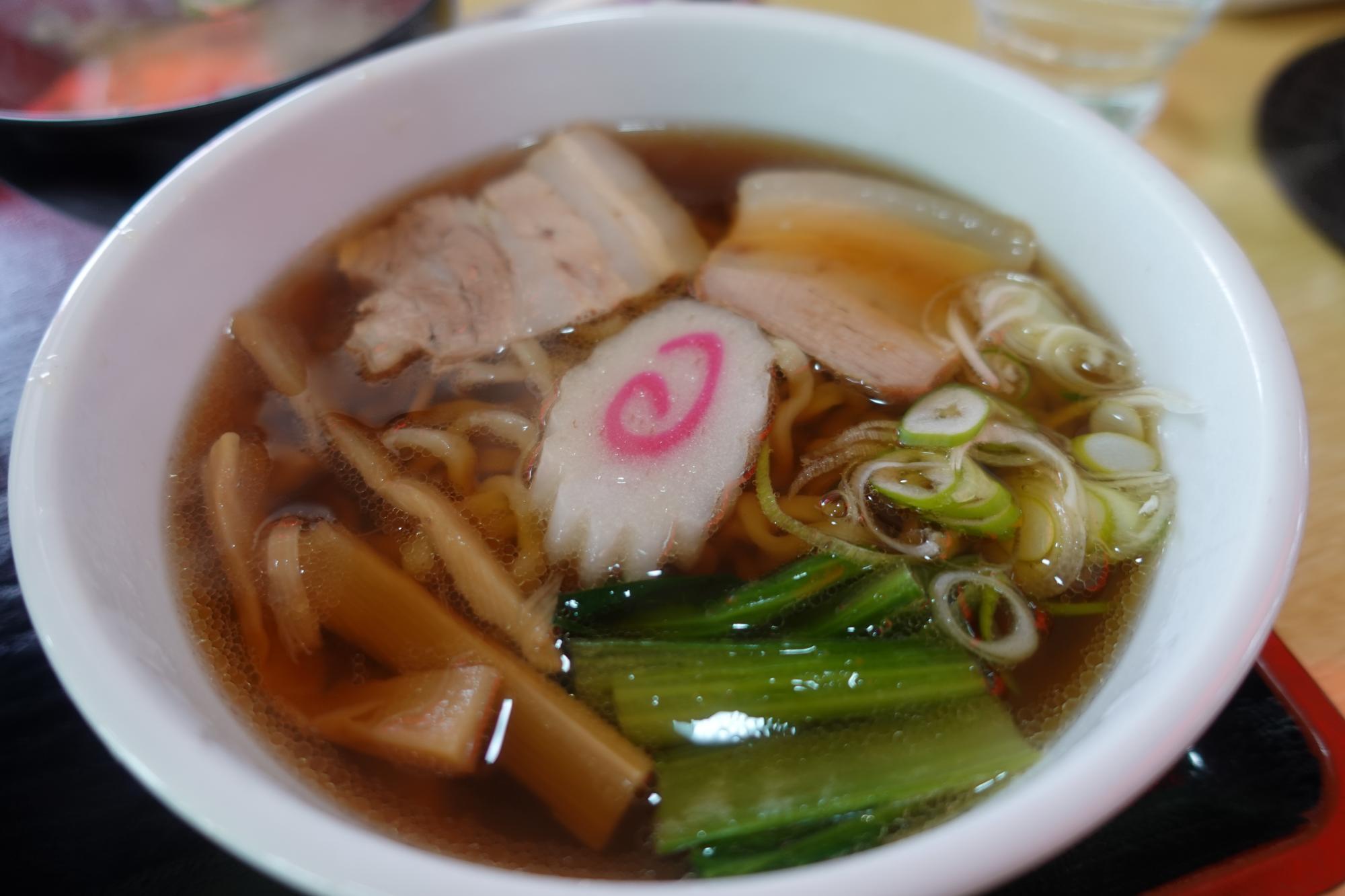 麺屋 さらしな ハーフラーメン