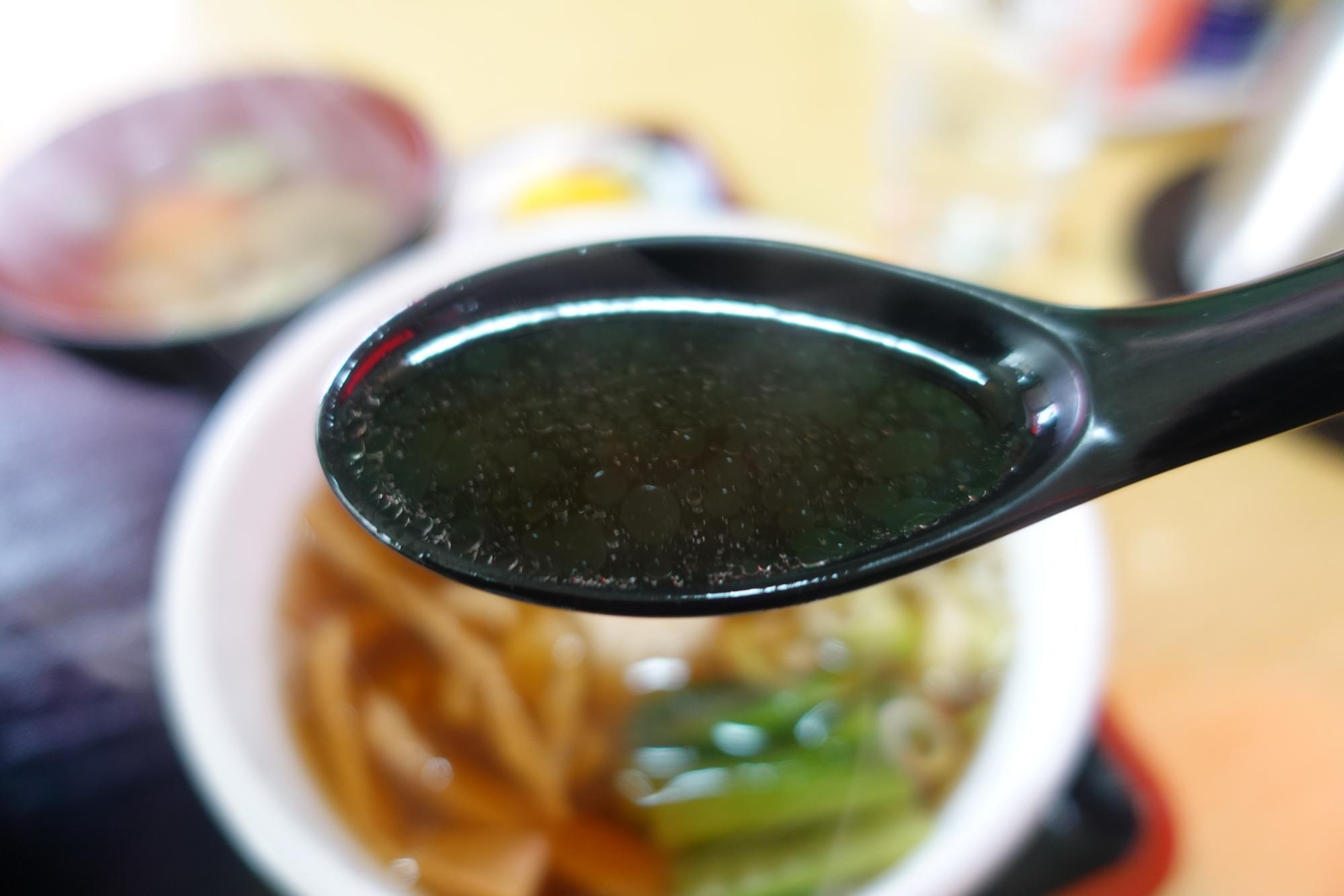 麺屋 さらしな スープ