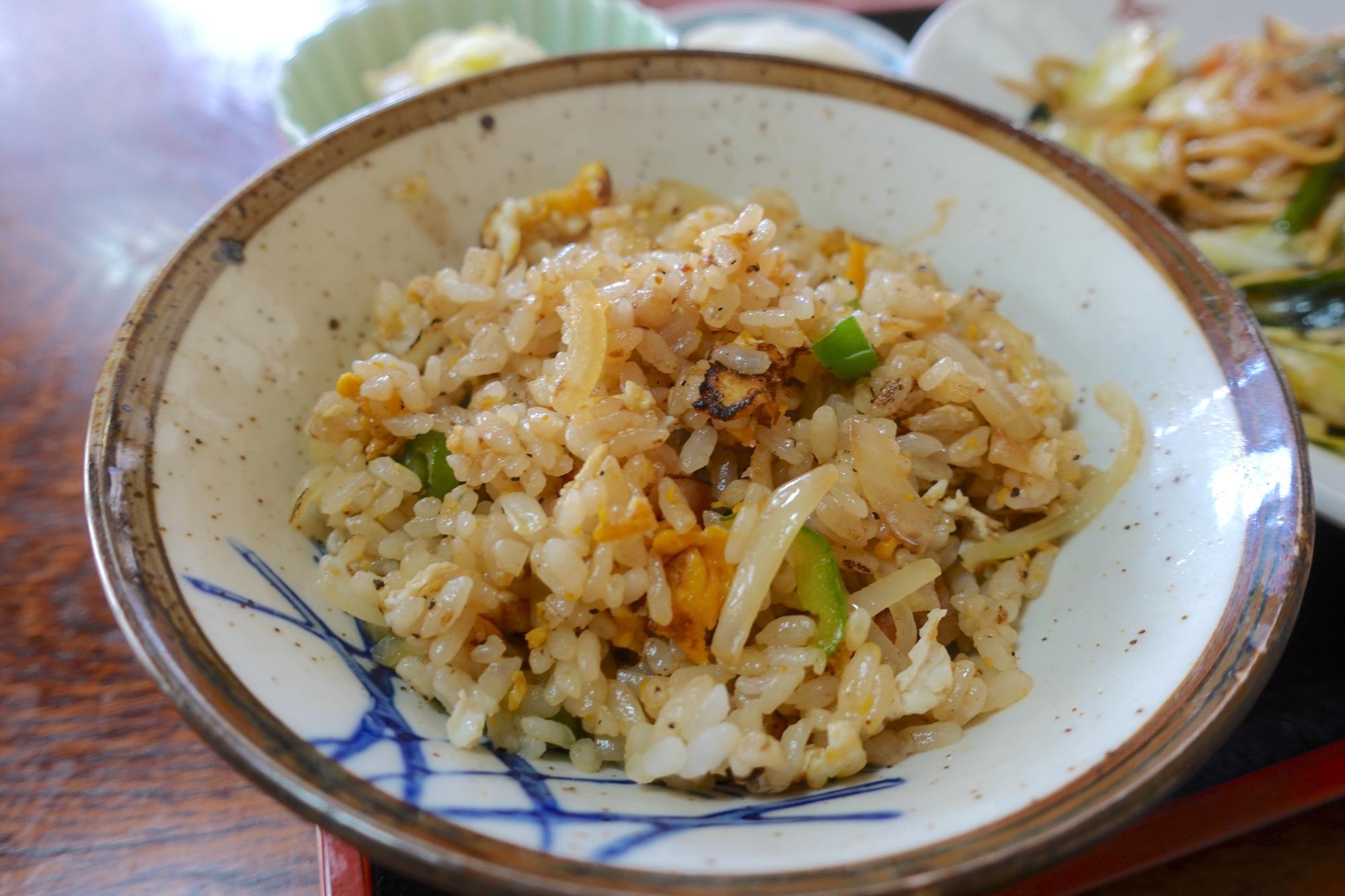 やまきち食堂 半チャーハン