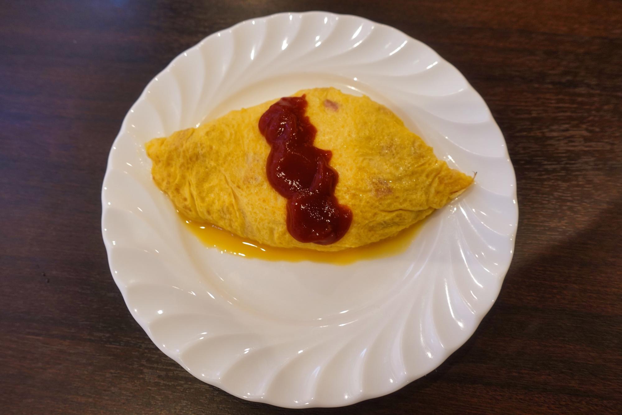 芦ノ牧温泉 丸峰観光ホテル 朝食ビュッフェ オムレツ