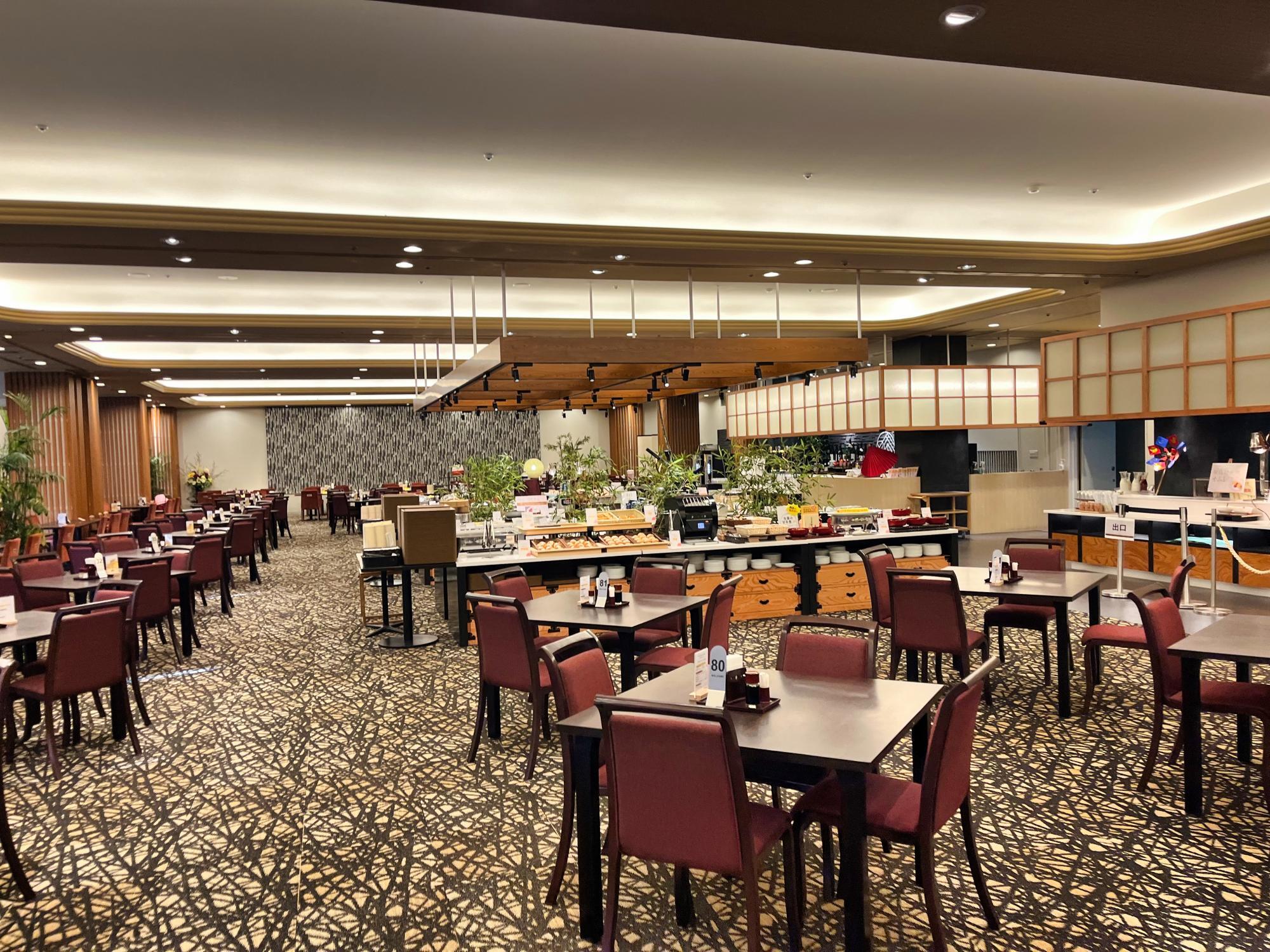 芦ノ牧温泉 丸峰観光ホテル ビュッフェレストラン 麗峰