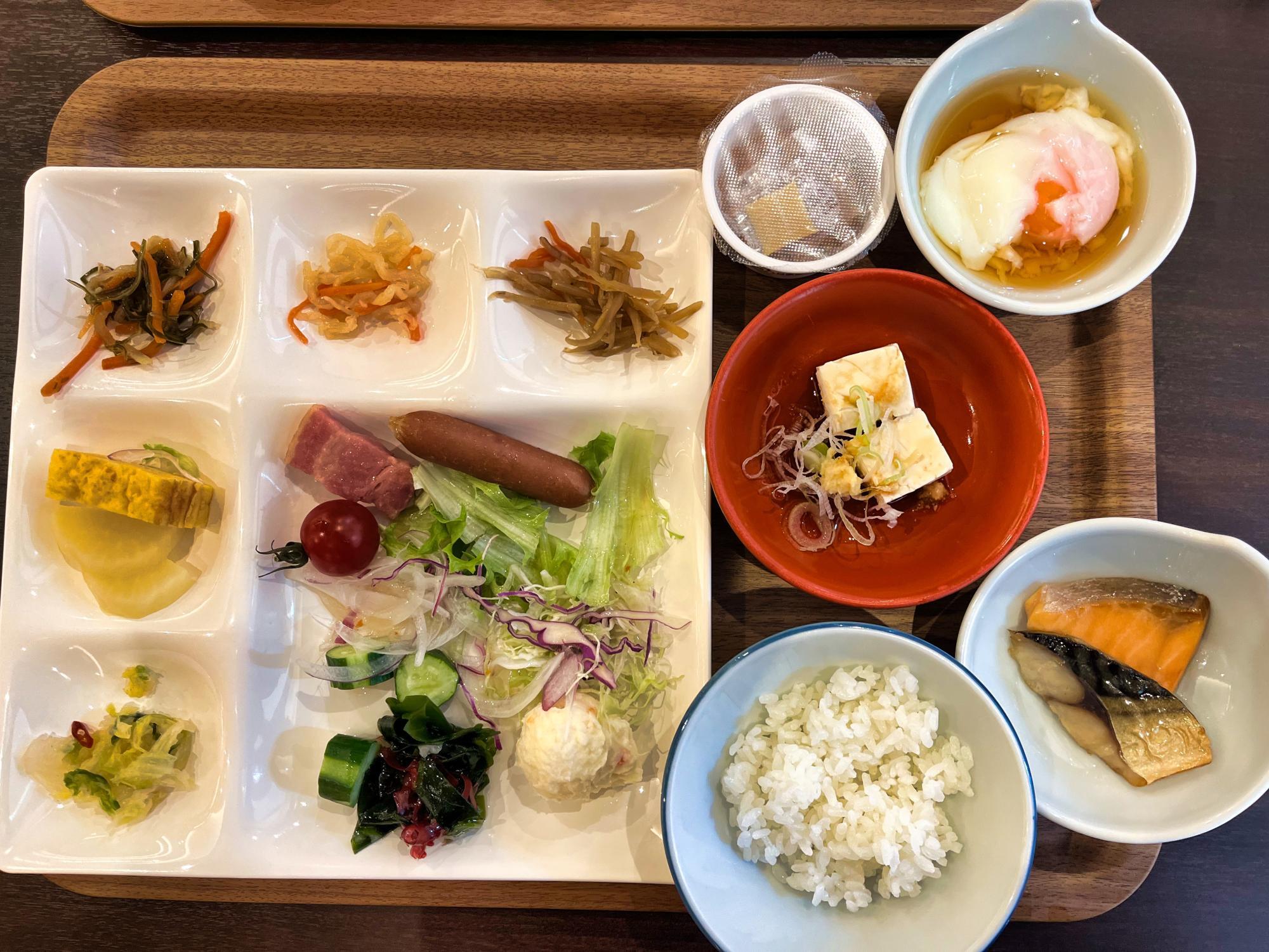 芦ノ牧温泉 丸峰観光ホテル 朝食ビュッフェ 第2膳