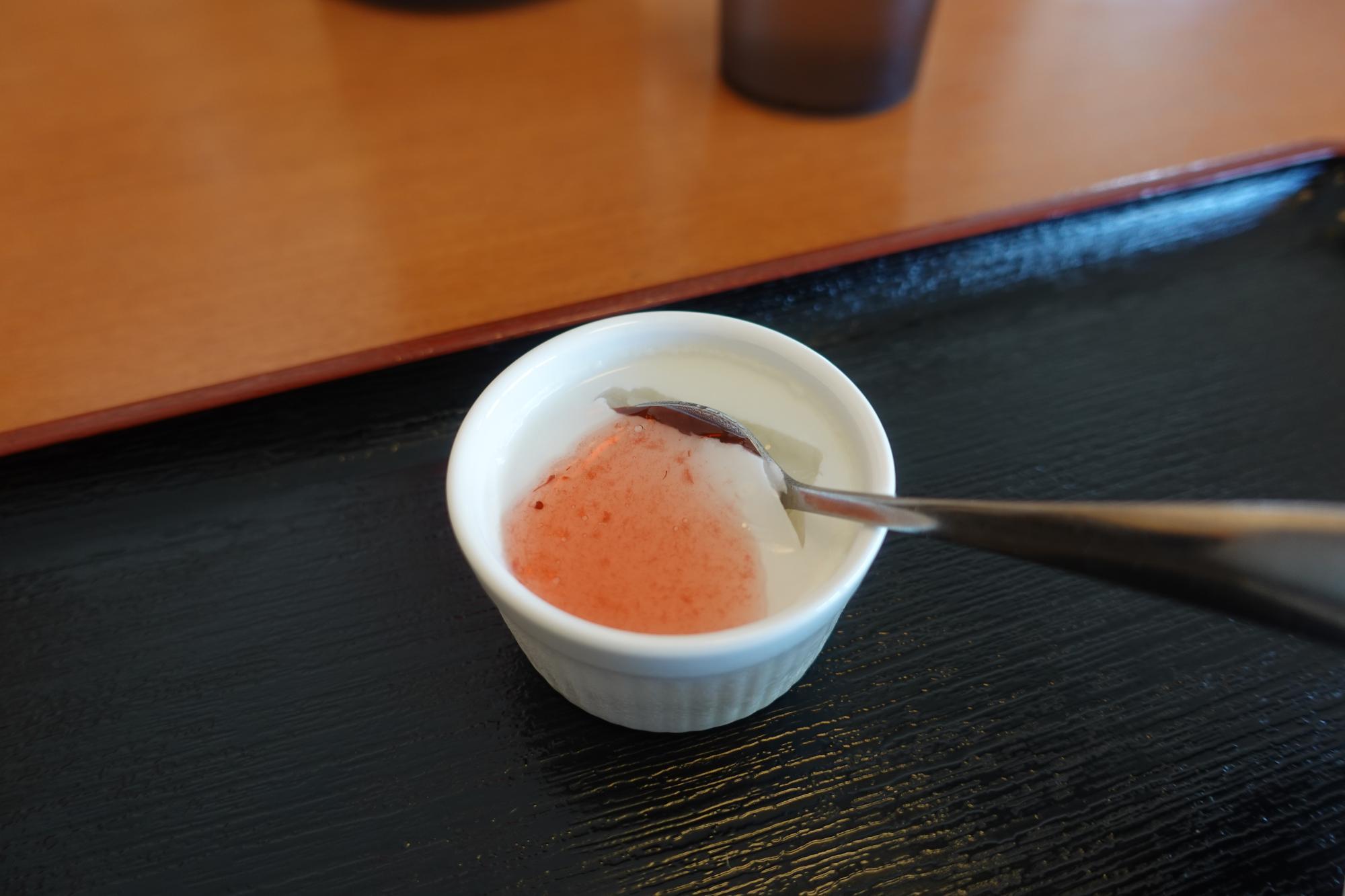 中華料理 福苑 デザート付き