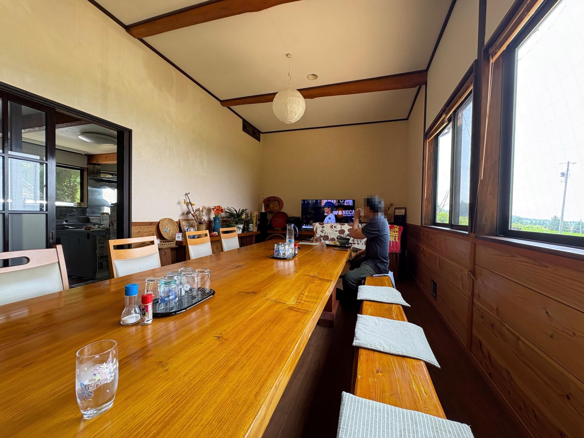 農家のそば屋 さくら 店内