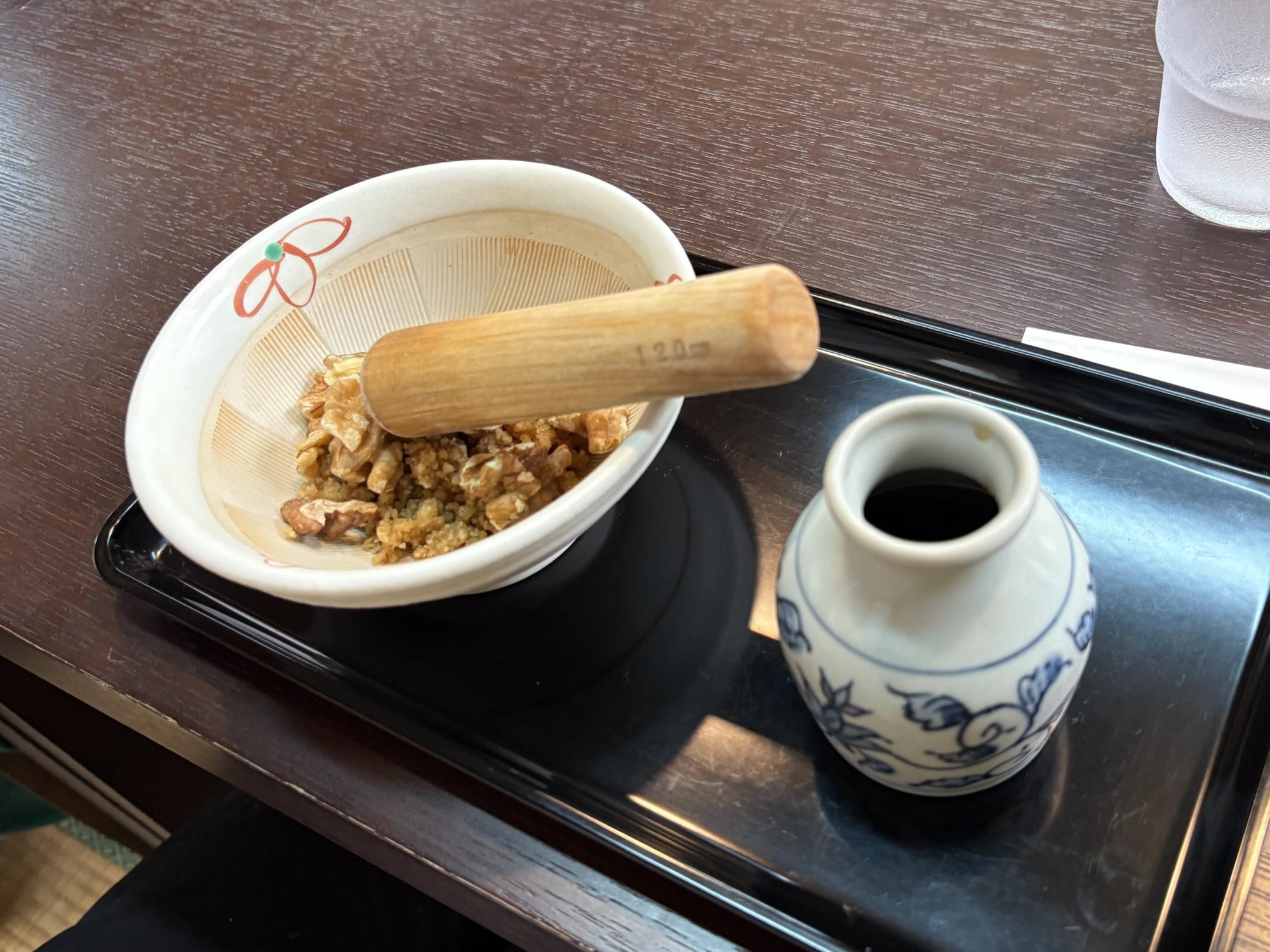 會津 おにやんま くるみ蕎麦