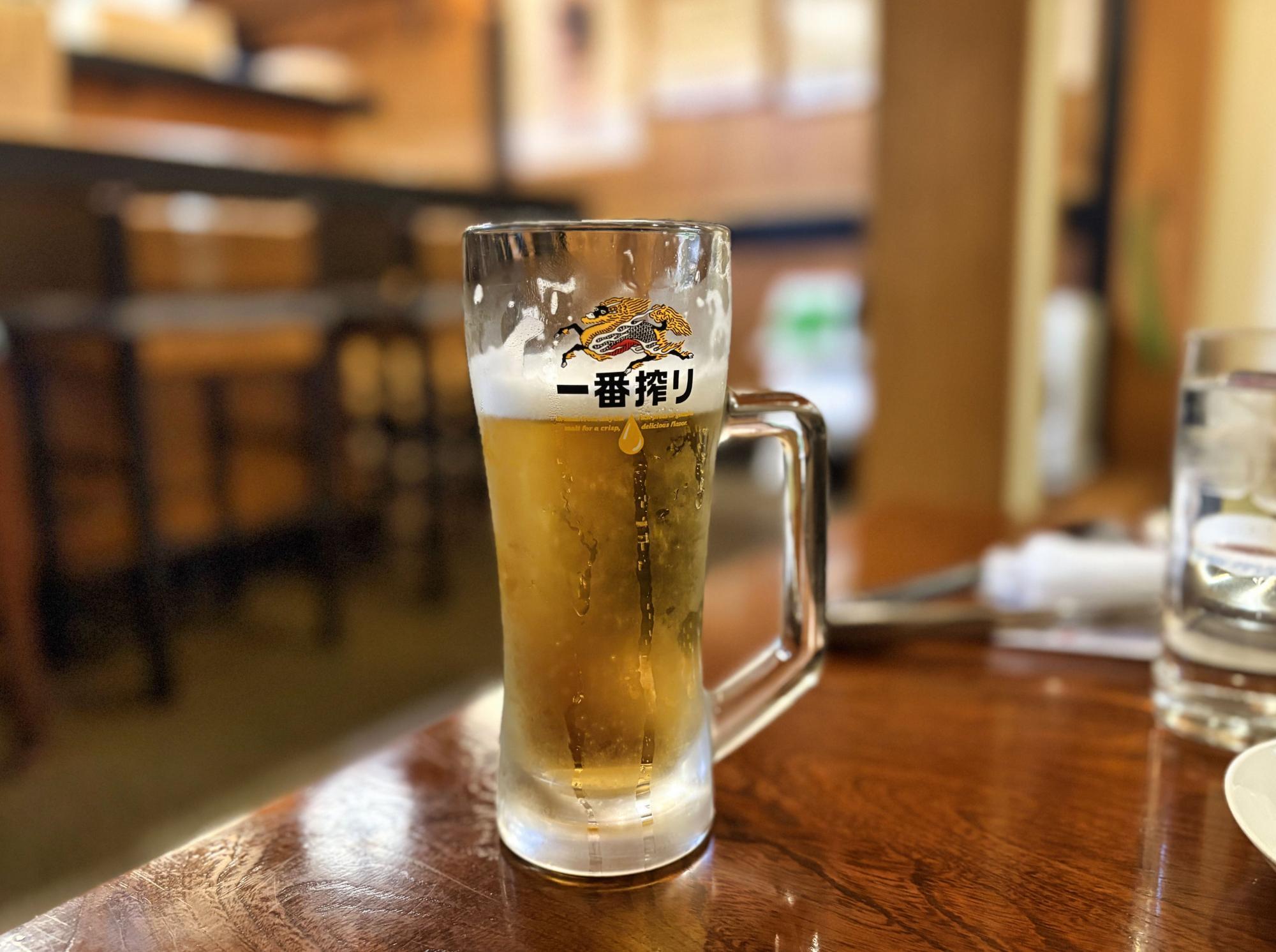 居酒屋 弘竜 ビール