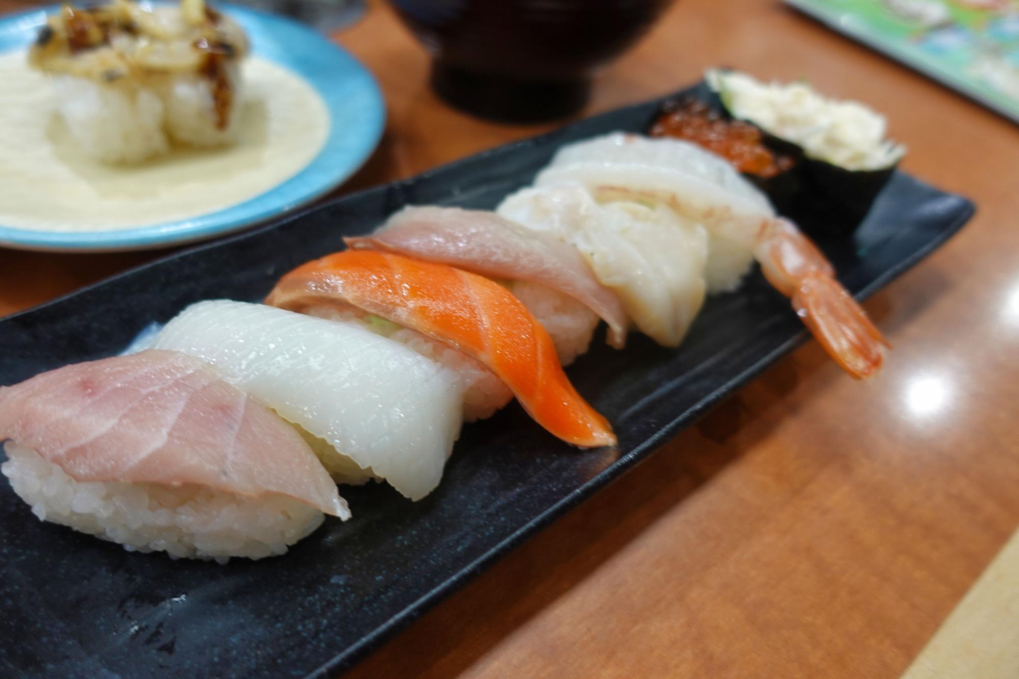 回転寿司 与三郎北海道　夜ランチ Aセット