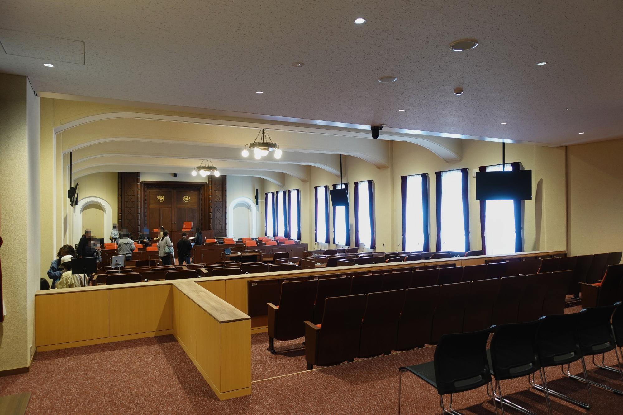 会津若松市役所 新庁舎 議場