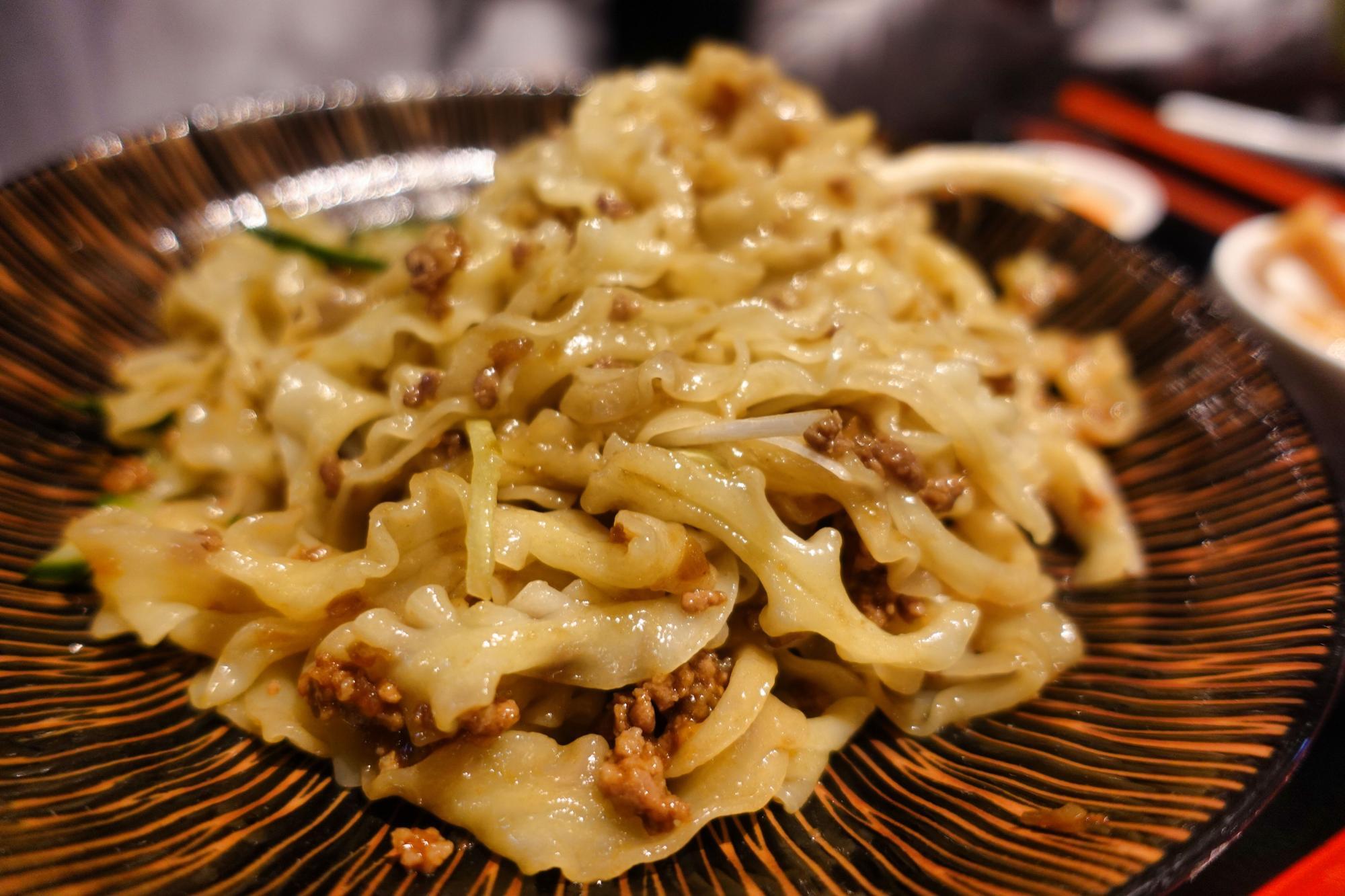 会津乃てんぐ 黒てんぐ (ジャージャー麺)