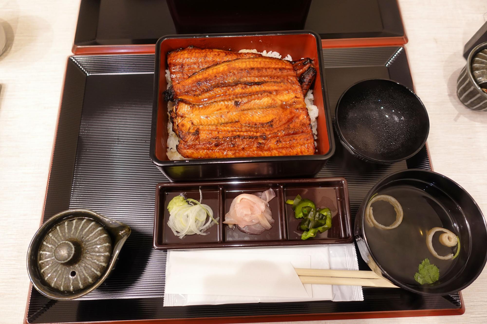 鰻の成瀬 会津若松店 うな重 並 松