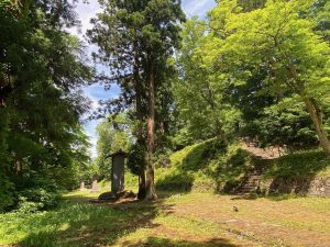 会津藩主松平家墓所 院内御廟 入之峰 碑石