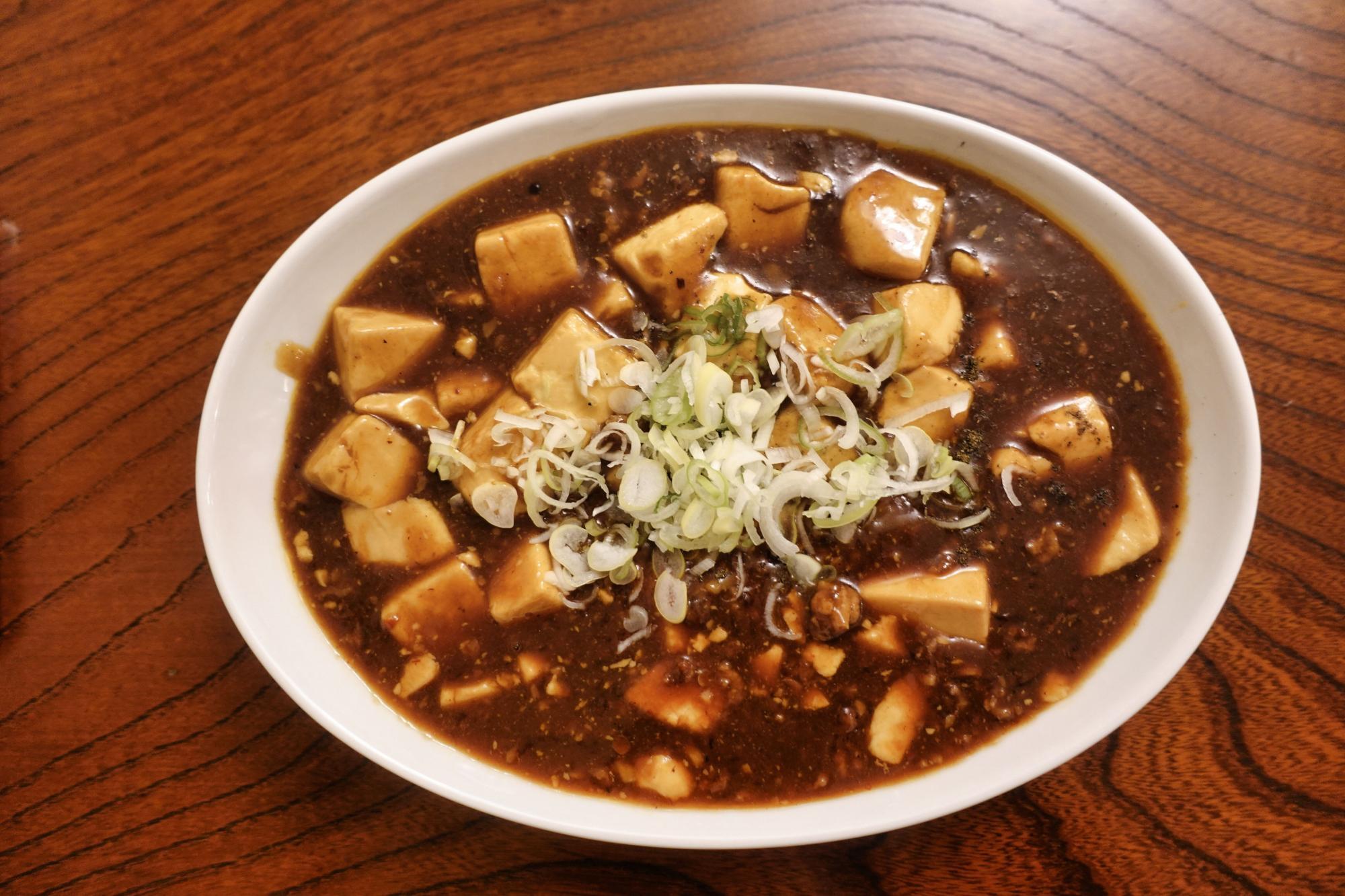 お食事処 あおやま 麻婆豆腐