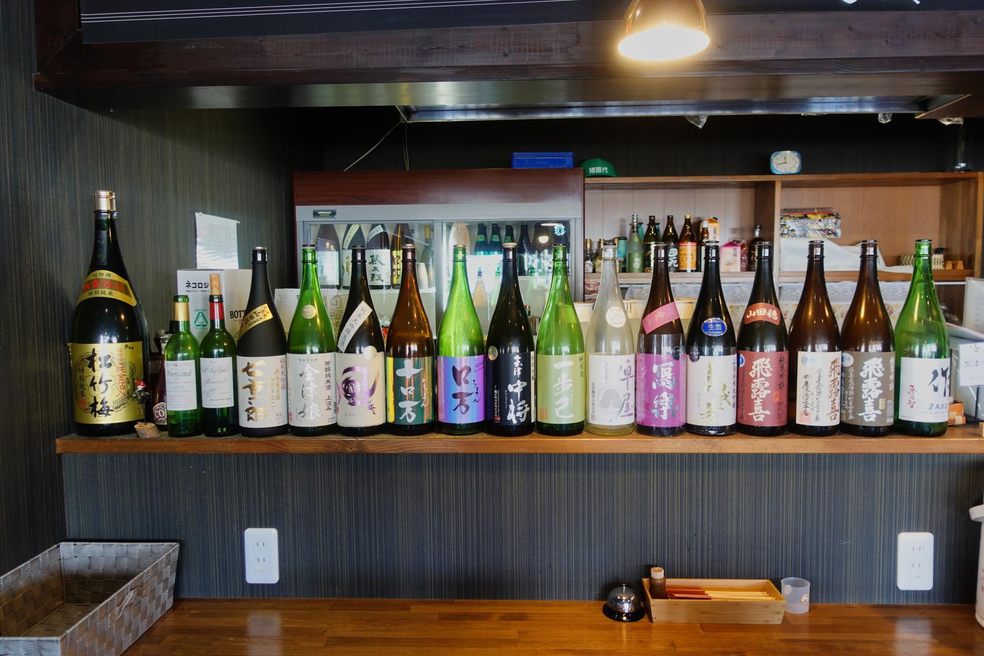 美蕎旬菜 三城 店舗 店内