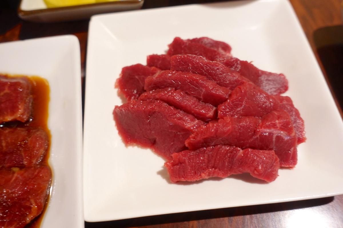 弘竜 桜刺し(馬刺し)