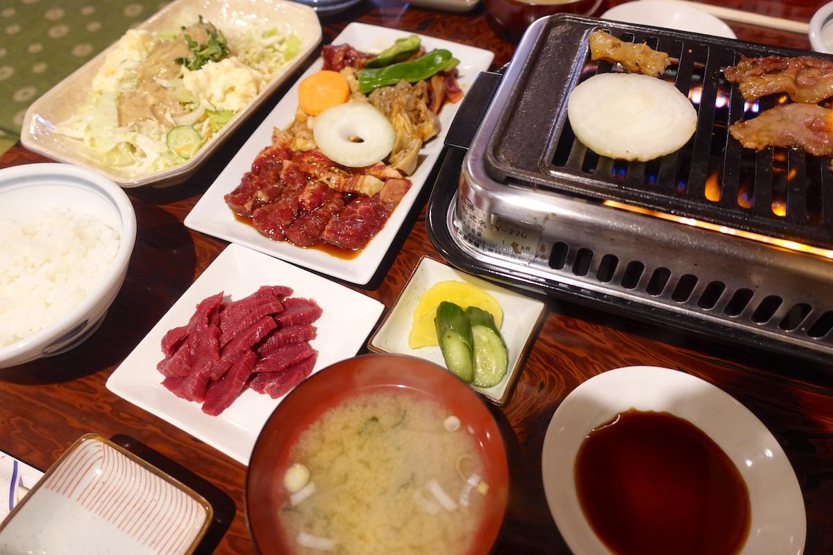 弘竜 ライス(ご飯) 味噌汁 お新香つき