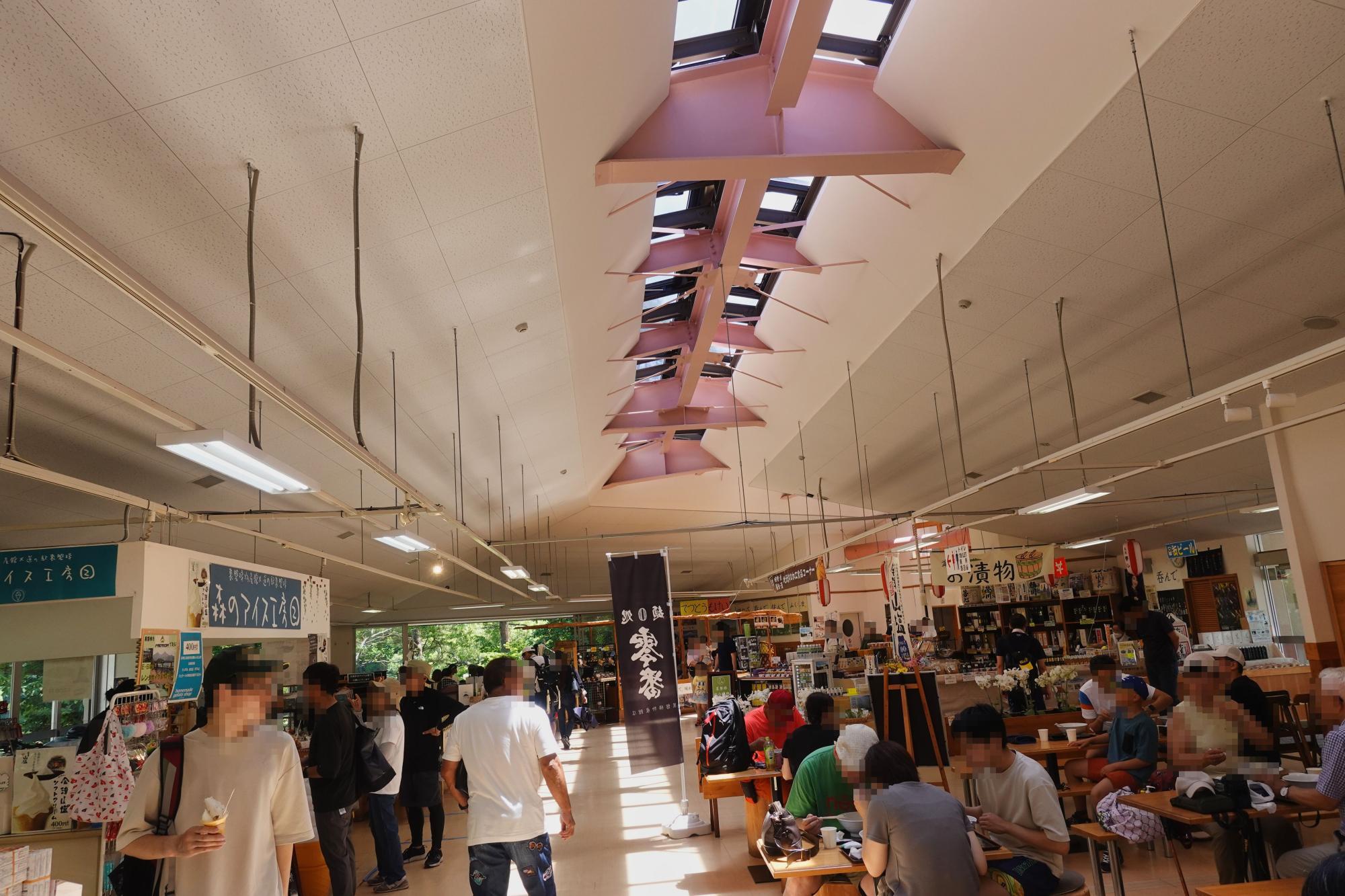 裏磐梯物産館 麺処 零番 幟