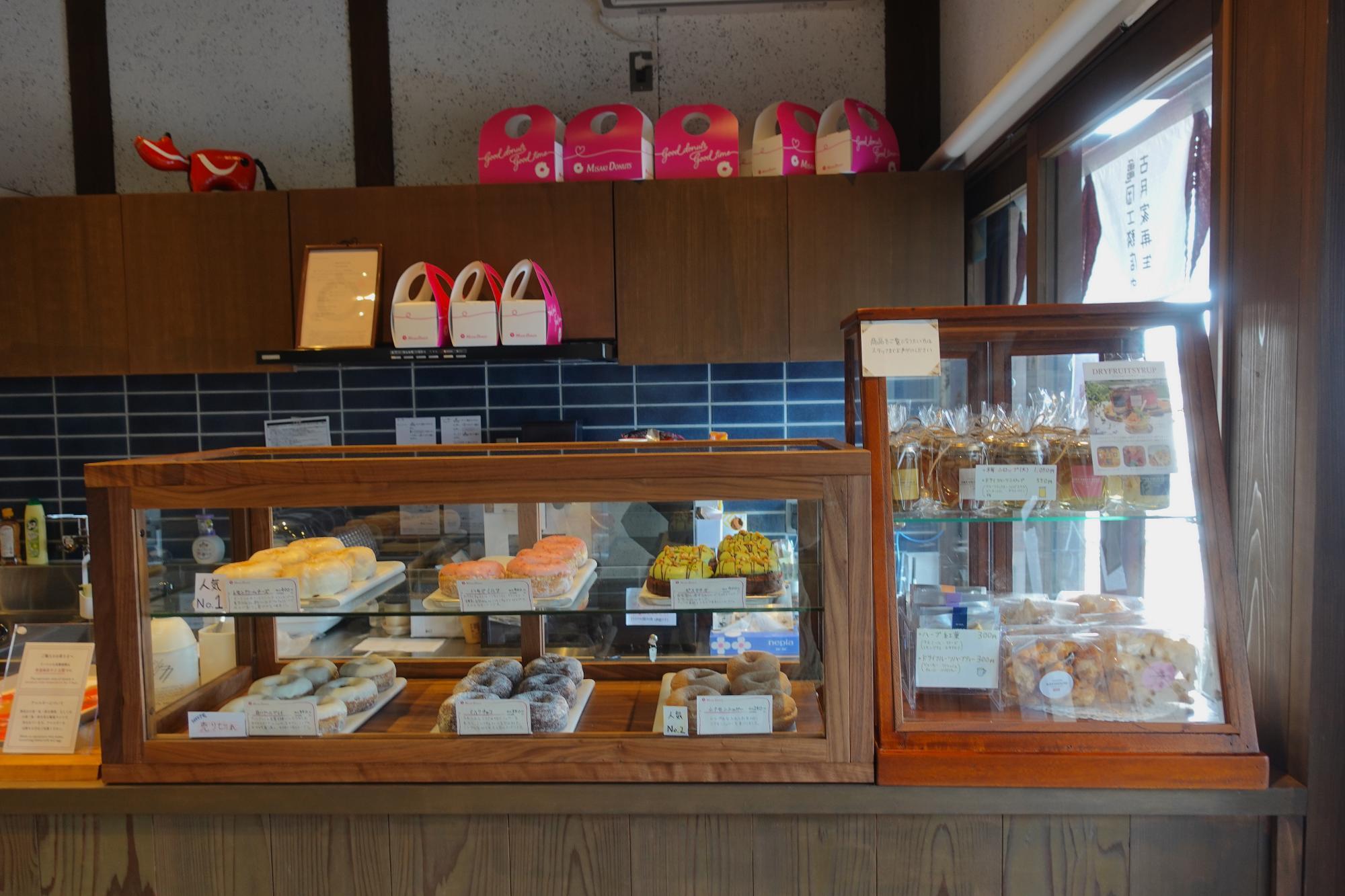 ミサキドーナツ A-UN/あ-うん カフェ 会津若松市