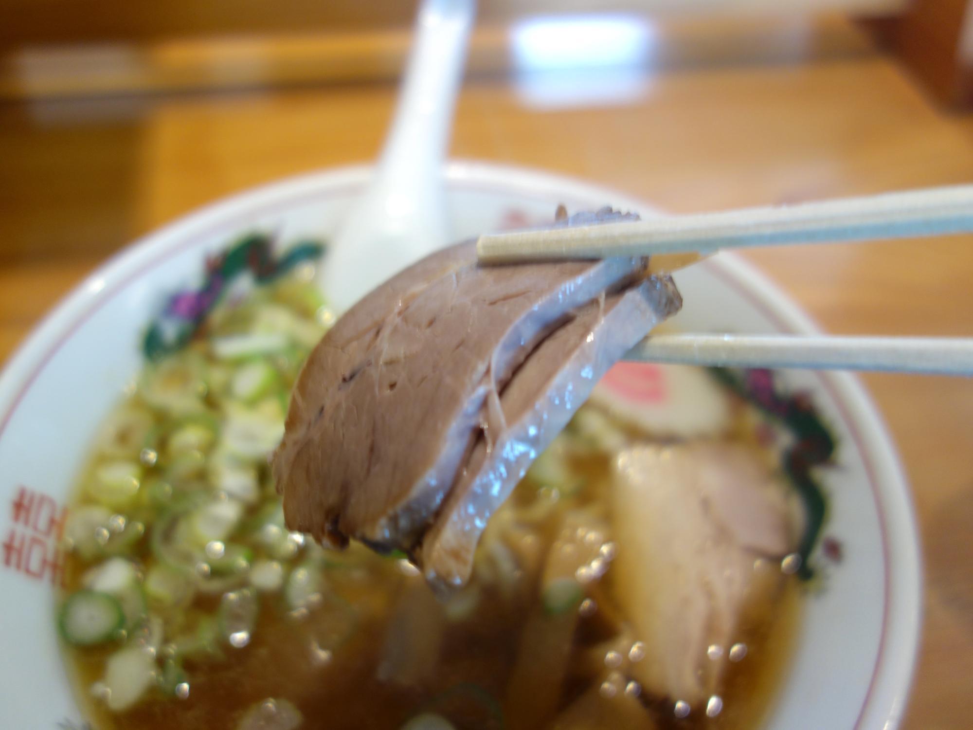 らーめん まったり あっさりラーメン チャーシュー
