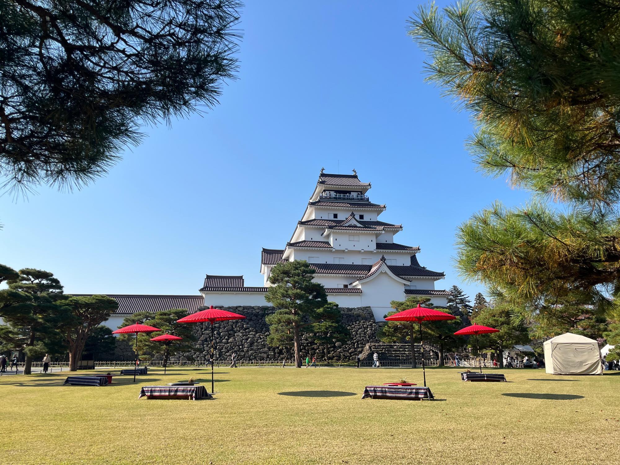 鶴ヶ城(若松城) 中奥跡
