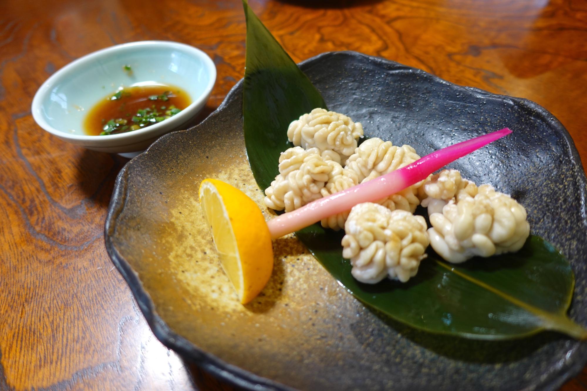 丑若丸 単品 白子焼き