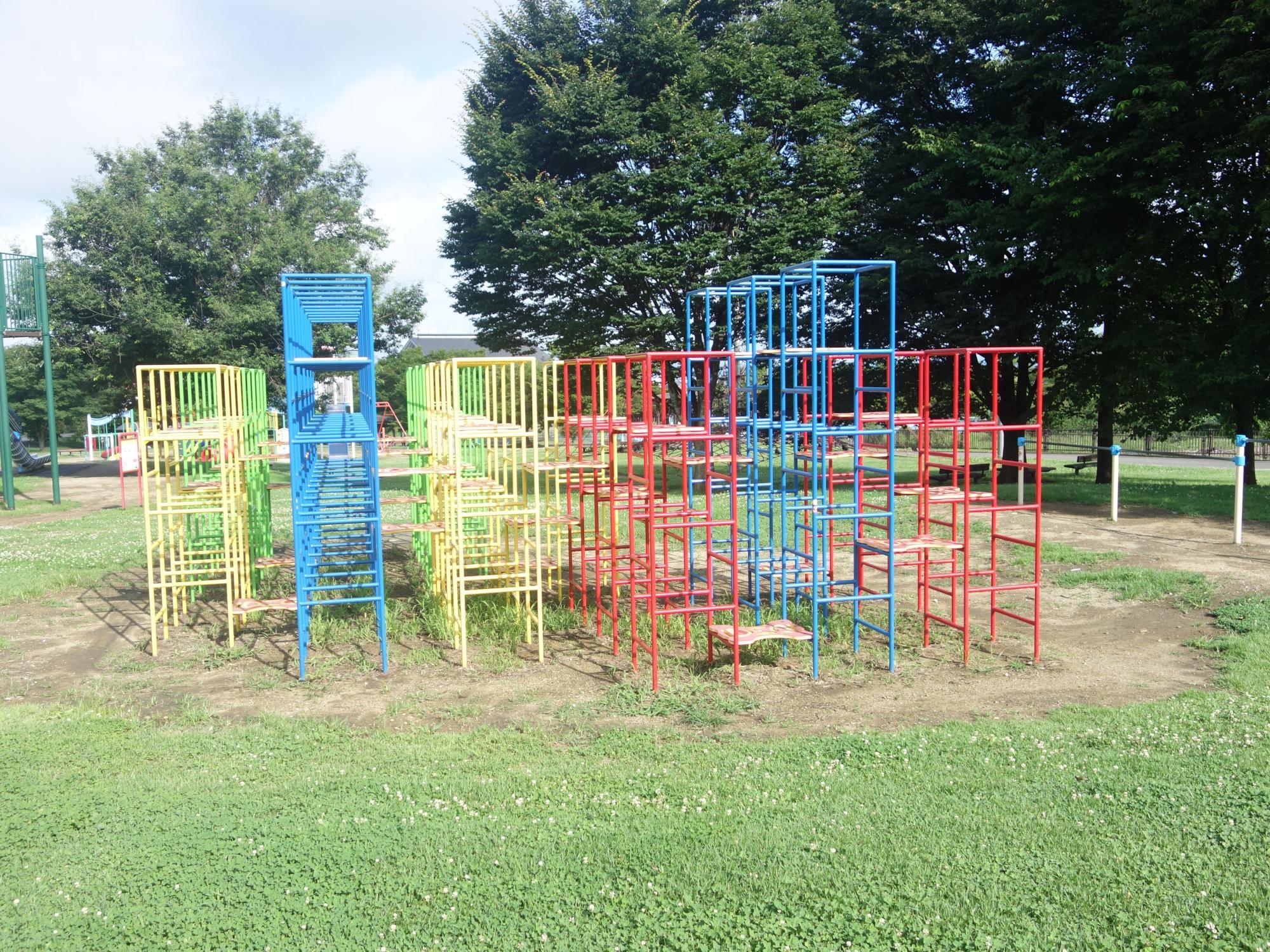 会津総合運動公園 わんぱく広場 ジャングルジム