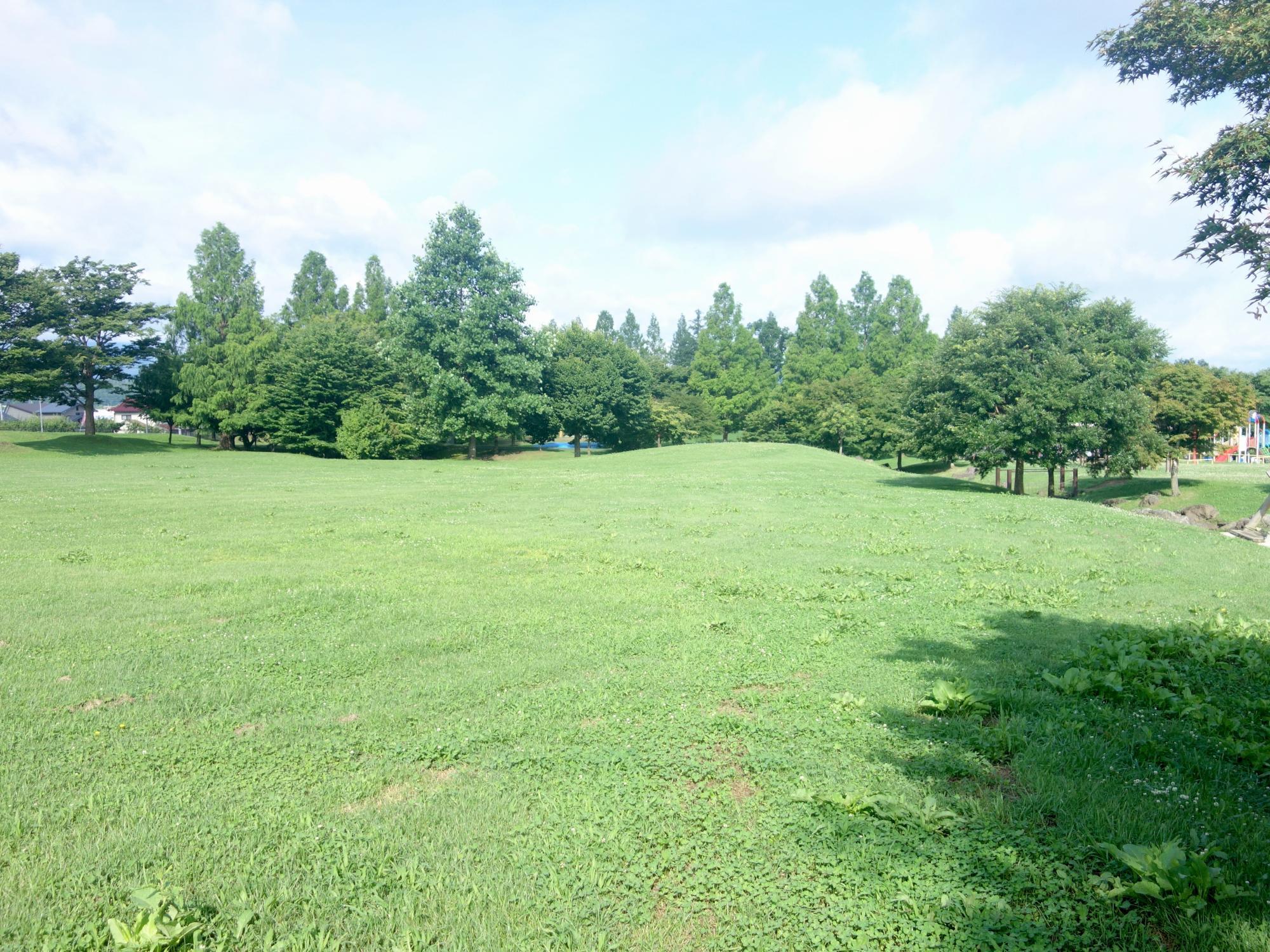 会津総合運動公園 わんぱく広場 ふれあいの丘