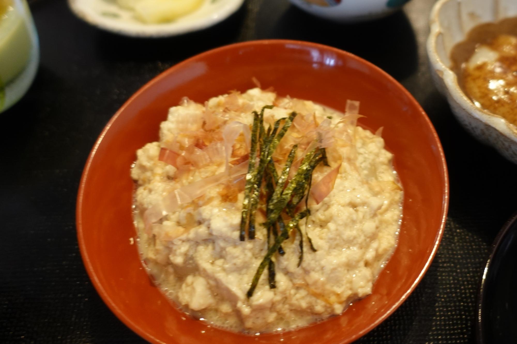 なぬか町茶房 結 豆腐もち