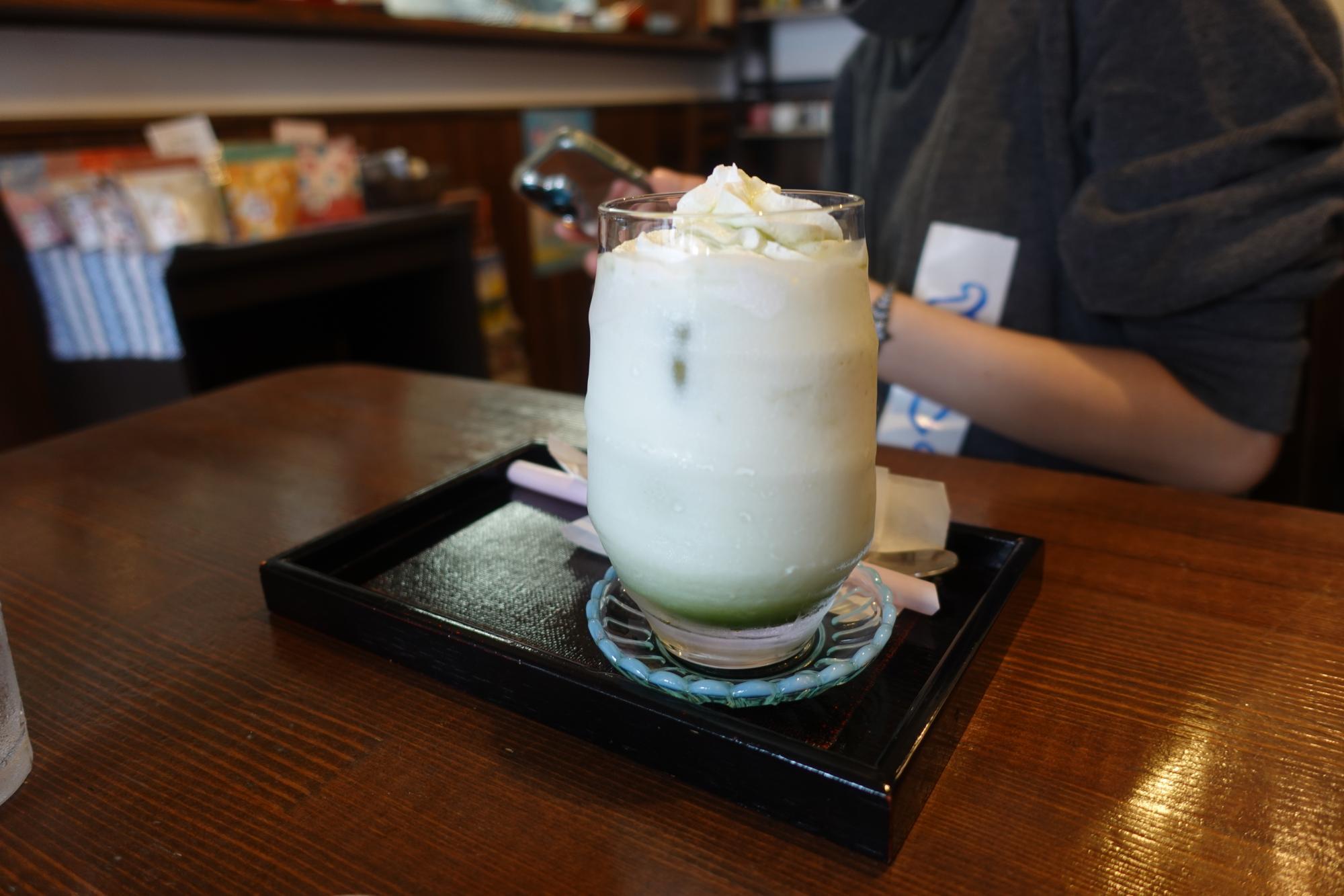 なぬか町茶房 結 わらび餅ドリンク