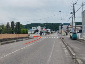 麺処 悦(えつ)  行き方(ルート)