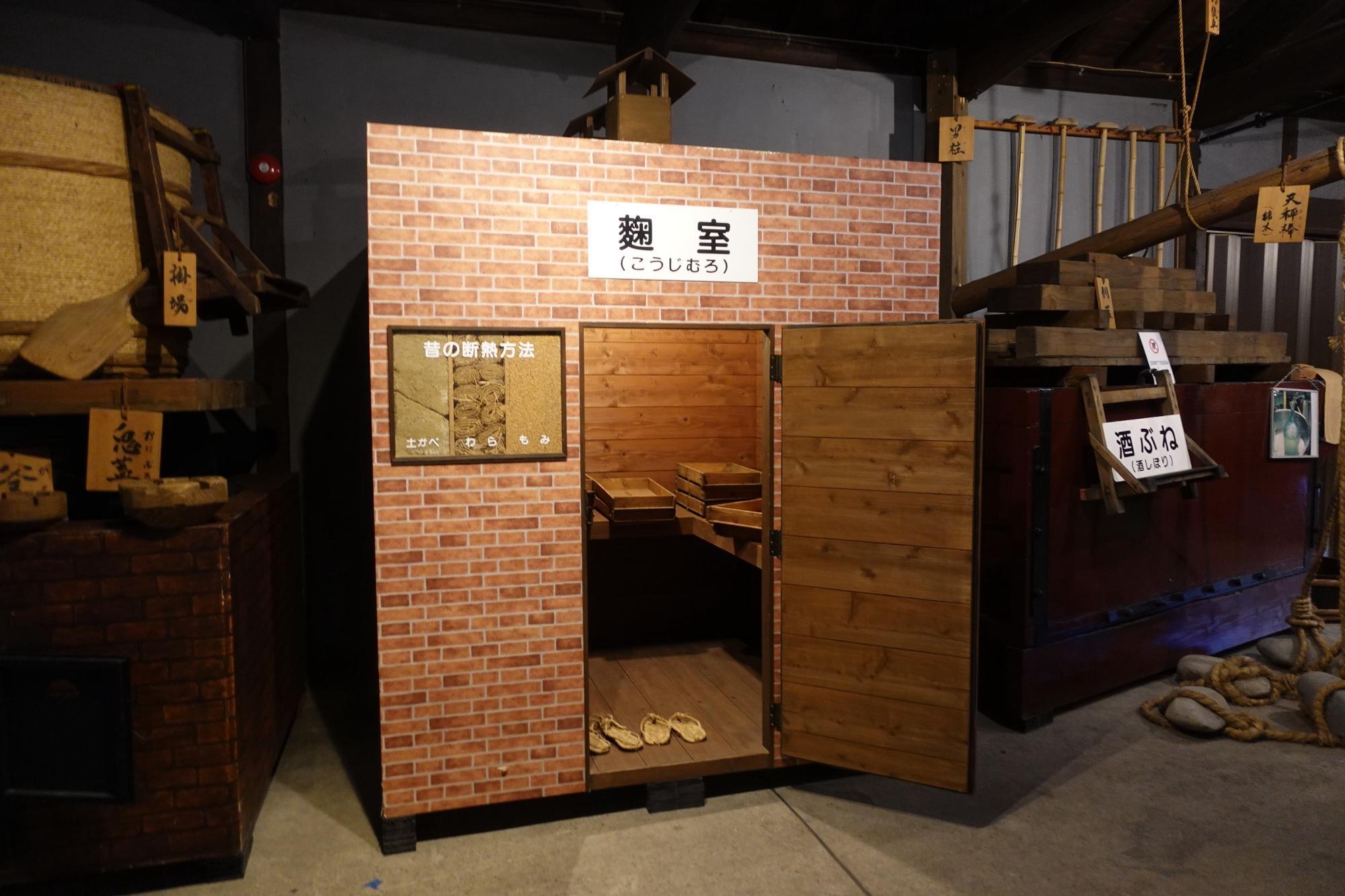 末廣酒造 嘉永蔵 麹室(模型)