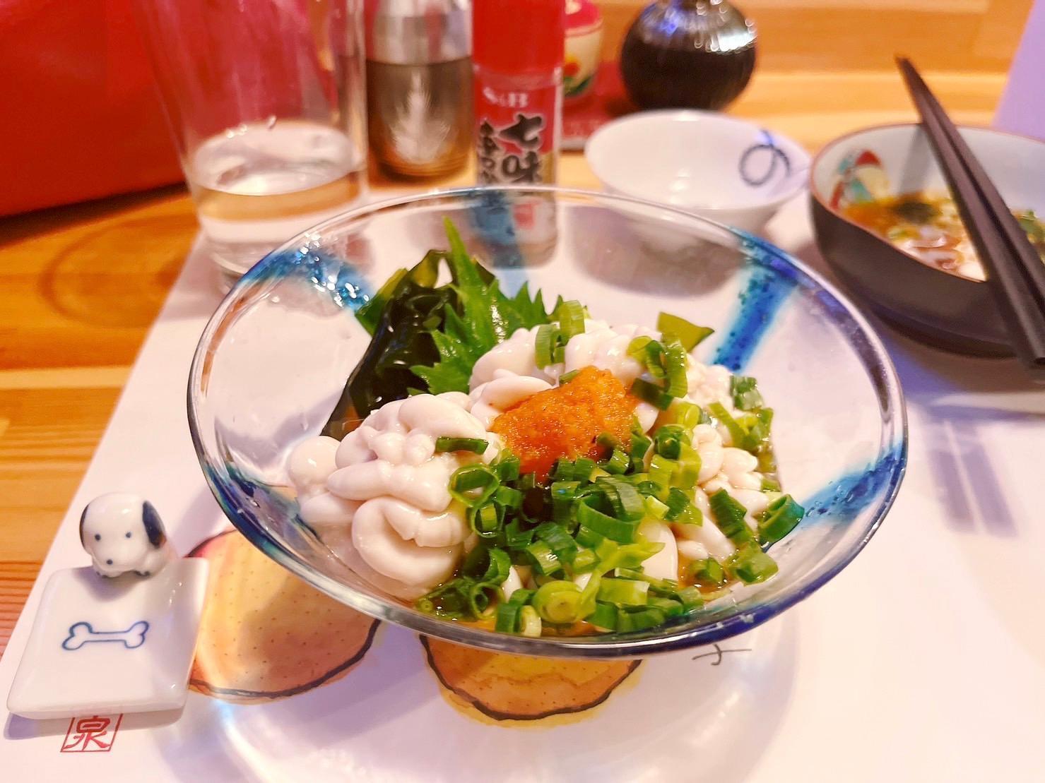 小料理 お多福 白子ぽん酢