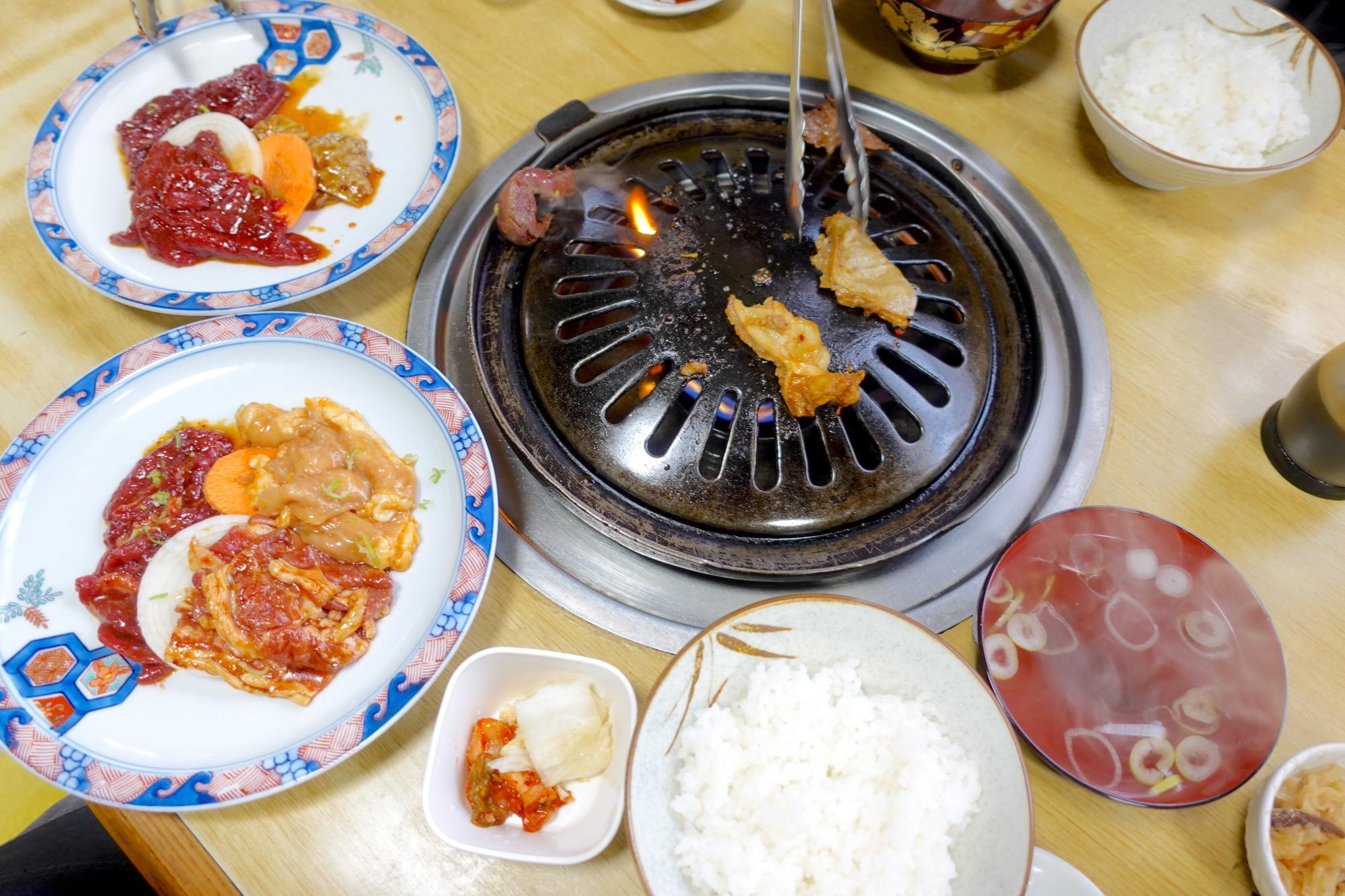 肉の 丸長 本店 3点選んで 焼肉セット