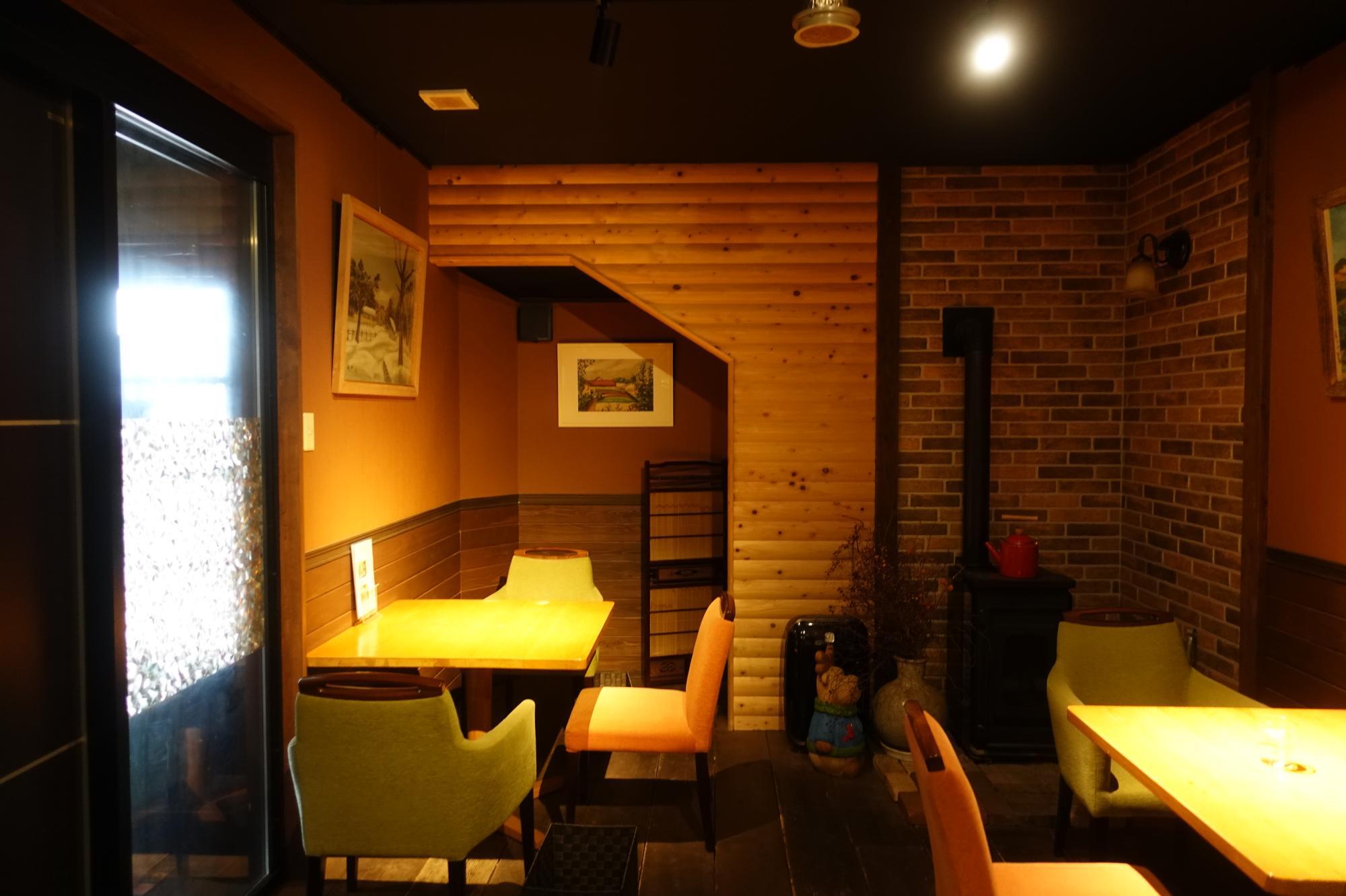 會津珈琲倶楽部 店内