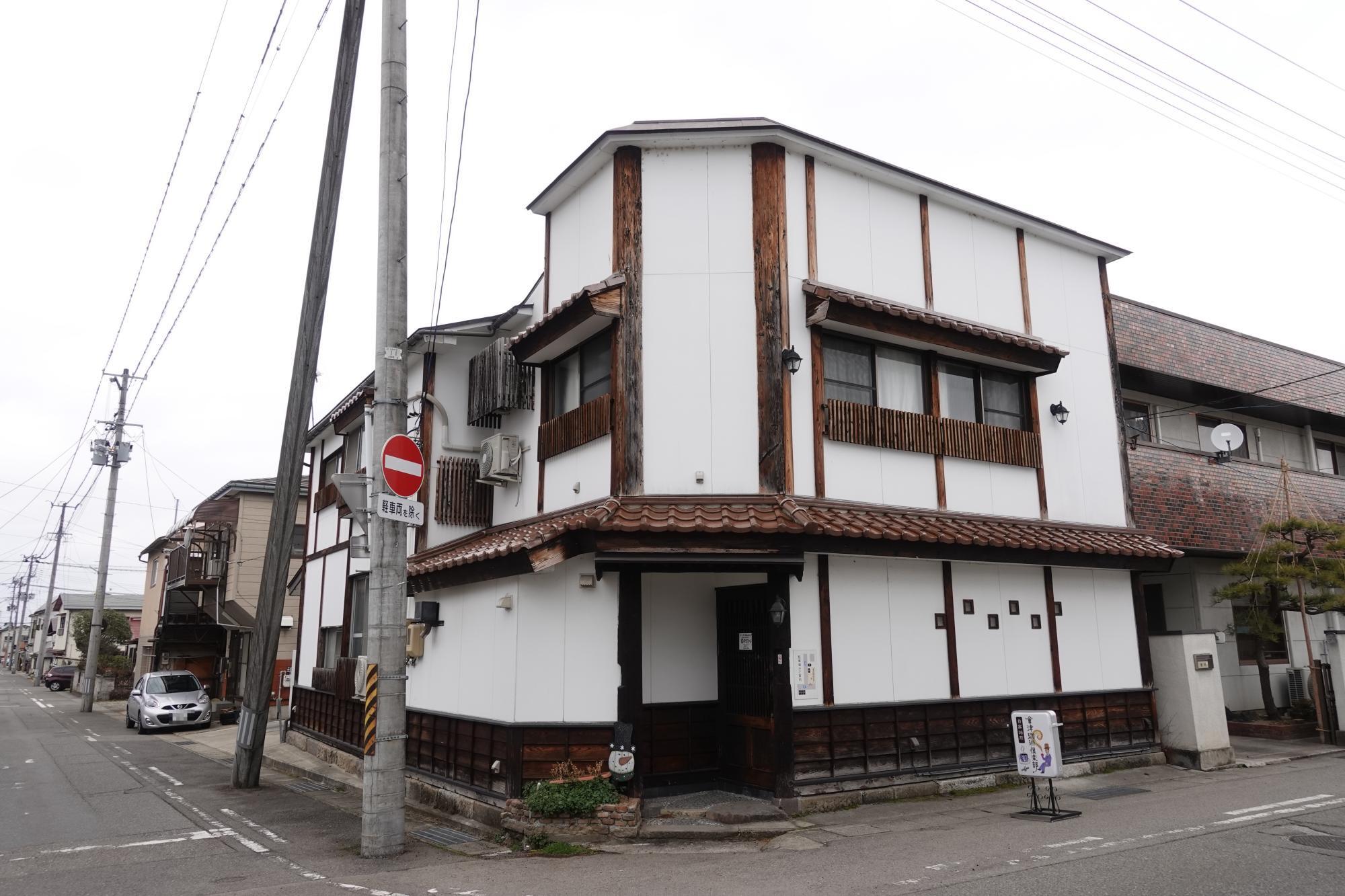 會津珈琲倶楽部 店舗外観