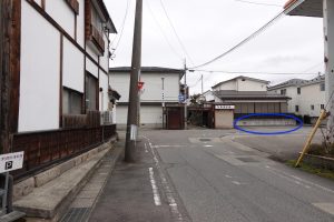 會津珈琲倶楽部 駐車場