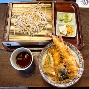 会津 二丸屋武蔵亭(にまるや むさしてい) 天丼定食 もり