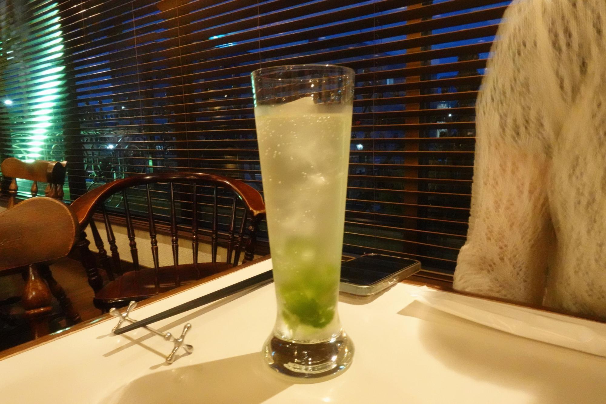 洋食屋セピア リモンチェッロを使った イタリアンレモンサワー