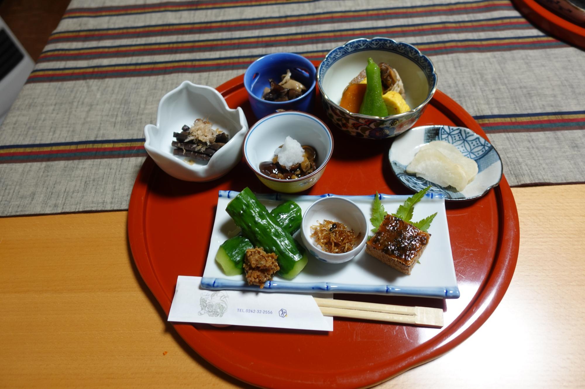 あいづ伝統郷土料理 祥 きのこご飯定食
