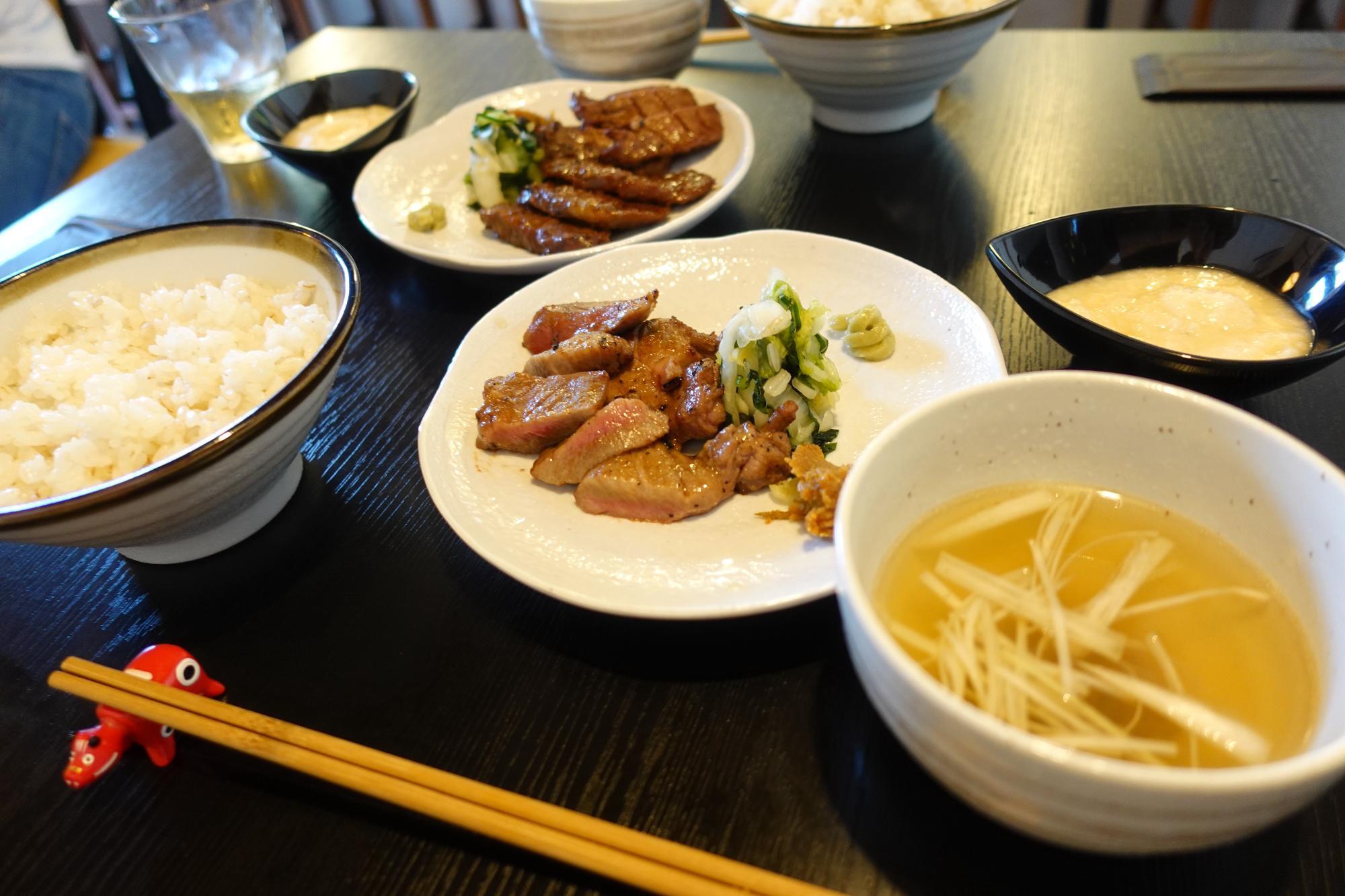 熟成厚切り牛たん 小松島 「極 牛タン定食(並)」