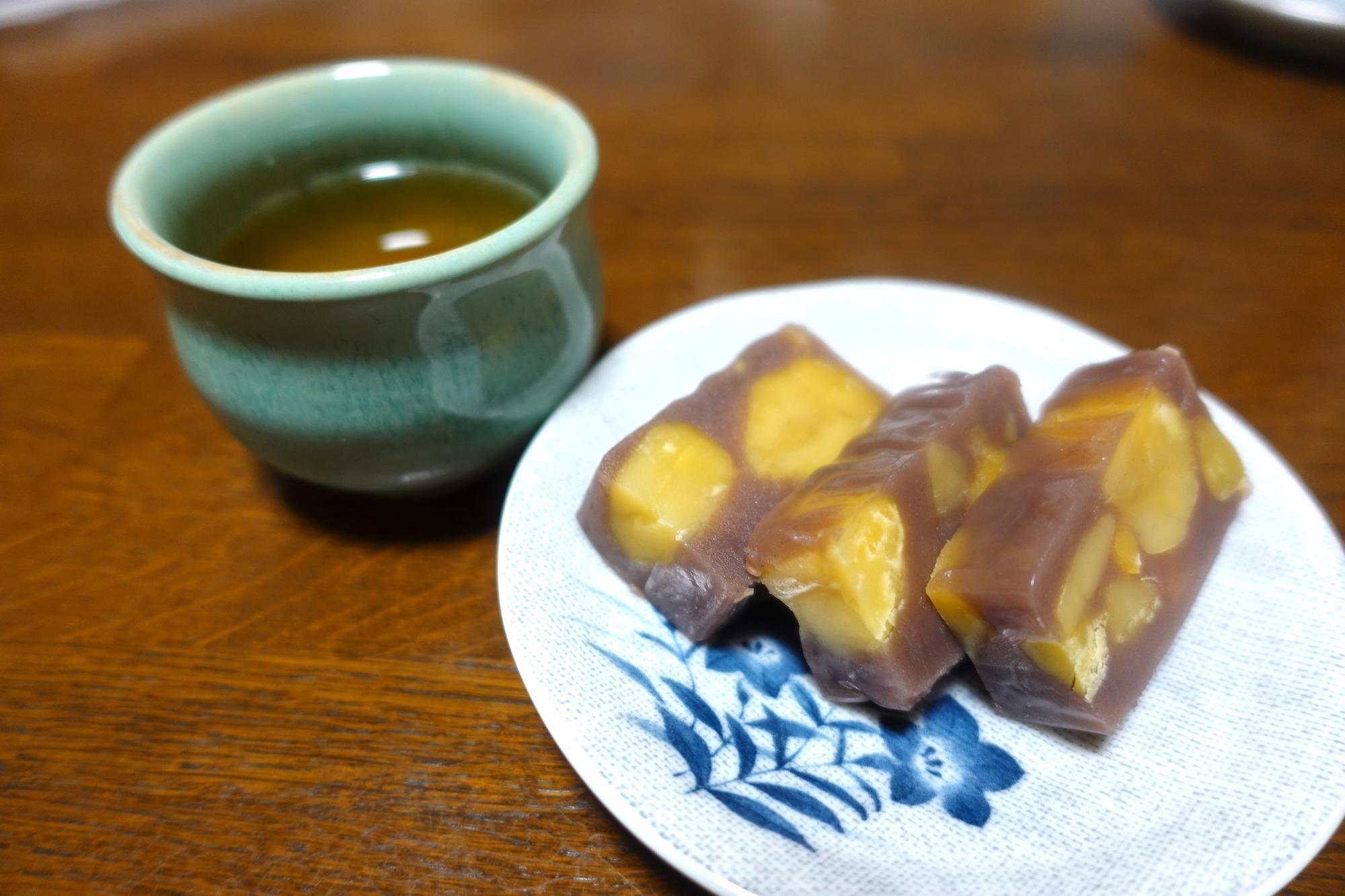 太郎庵 内食 栗蒸羊羹