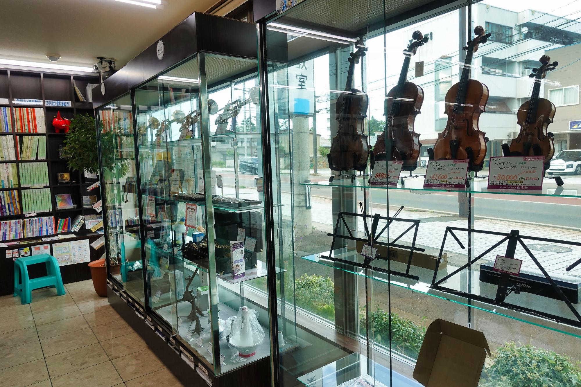 MUSIC PLAZA 白水堂 店内
