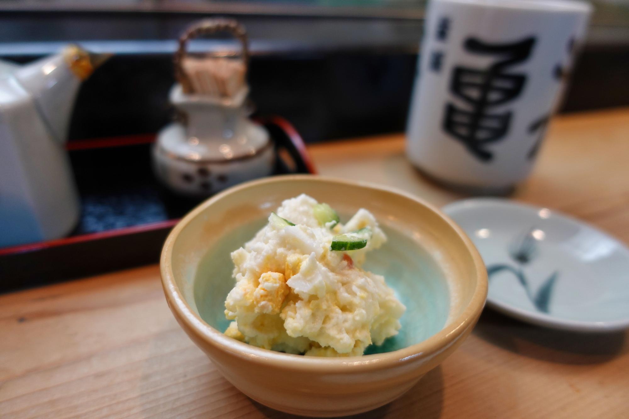 亀井鮨(かめいずし)  ポテトサラダ