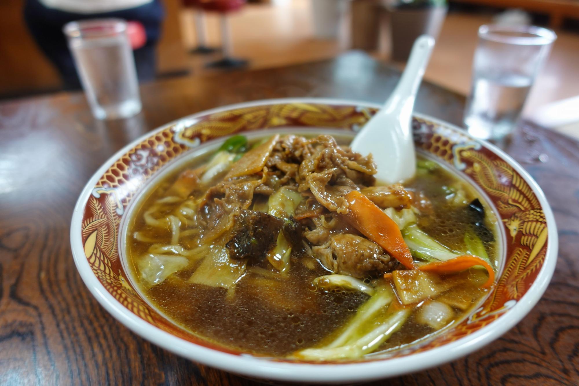 南京飯店 花春店 ホンコンラーメン