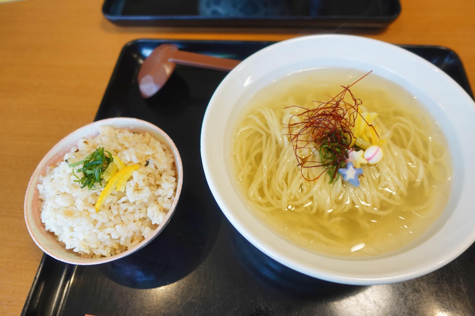 海風堂 鯛めし +  鯛しおかけラーメン