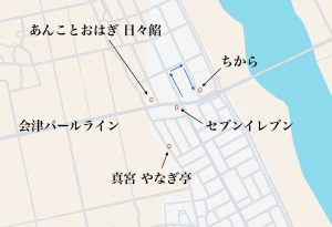 ちから 周辺地図