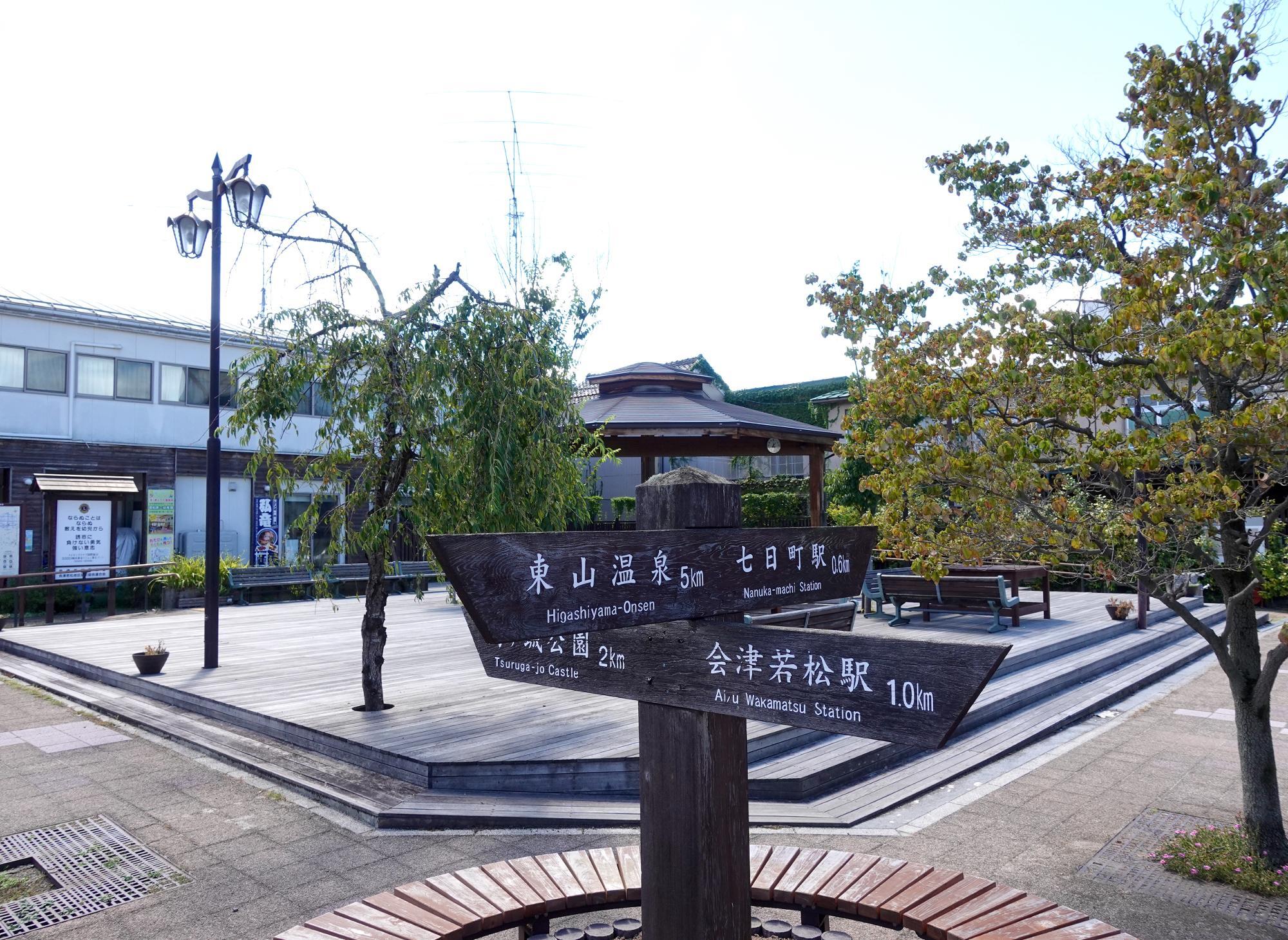 七日町通り 道標