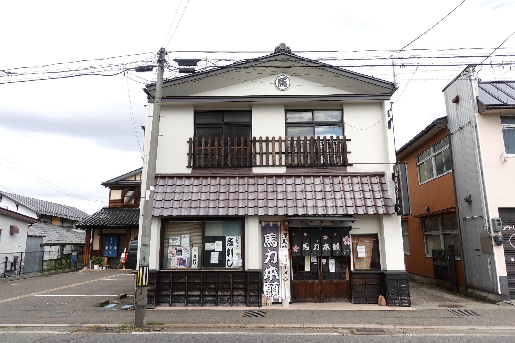 七日町通り 馬力本願 店舗