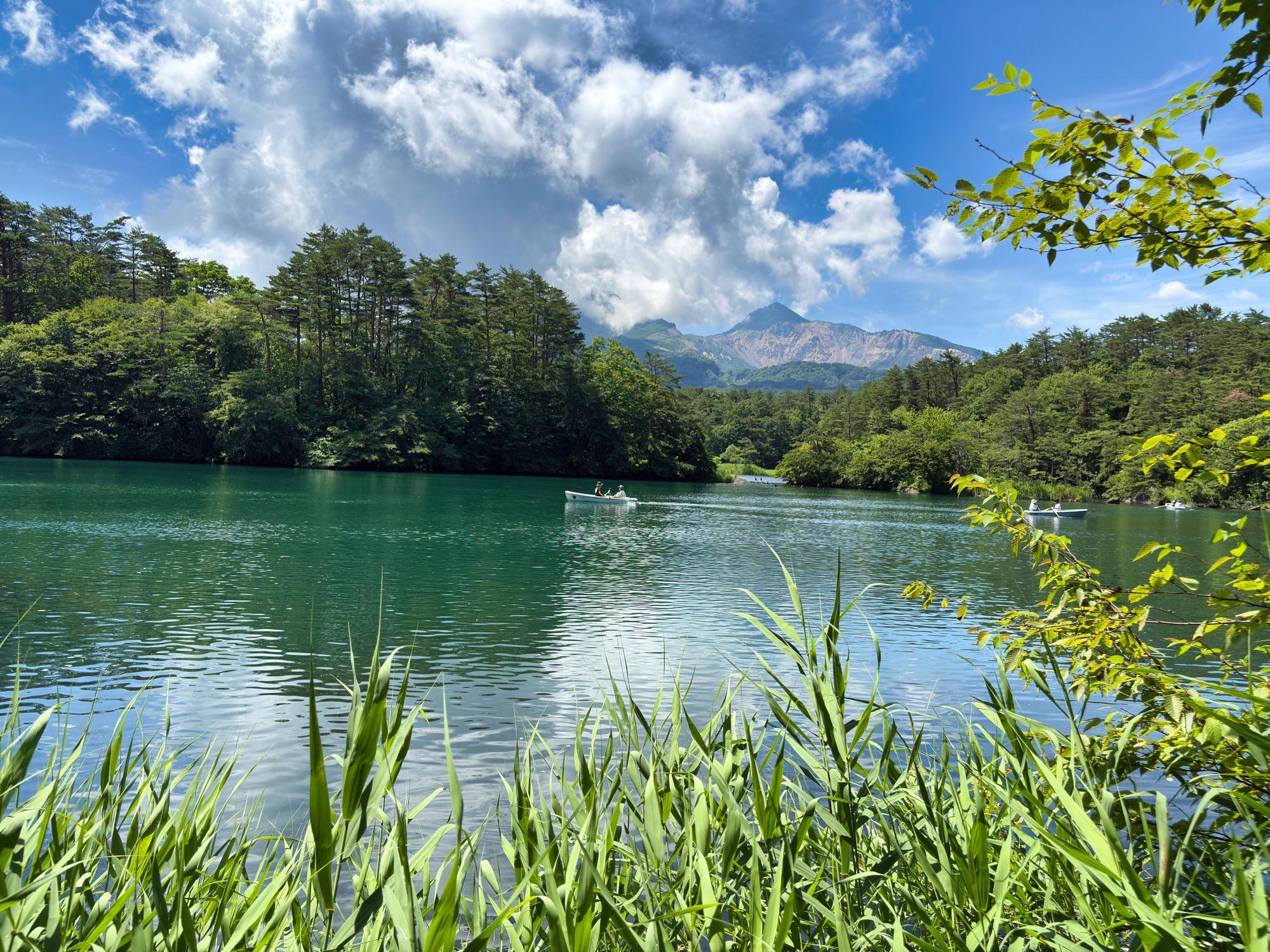 五色沼自然探勝路 磐梯山