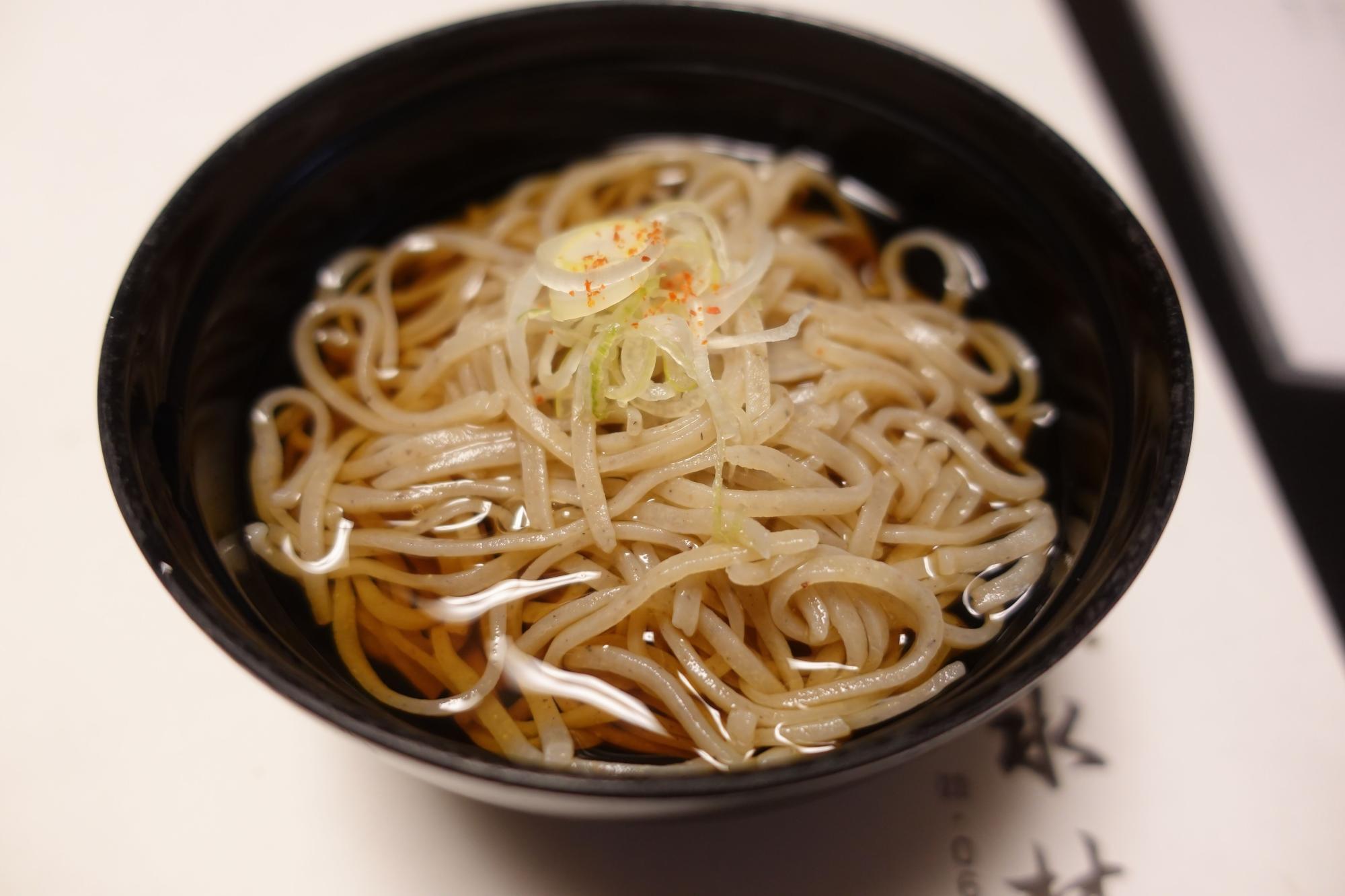 割烹 水林/スイリン 締めの蕎麦